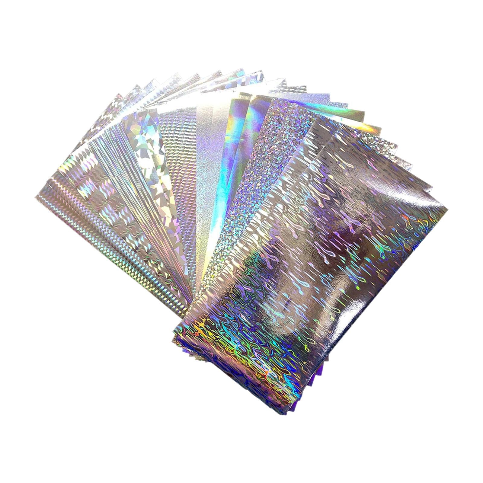 18x Holographic Fishing Flashing Tape Flasher Adhesive Waterproof