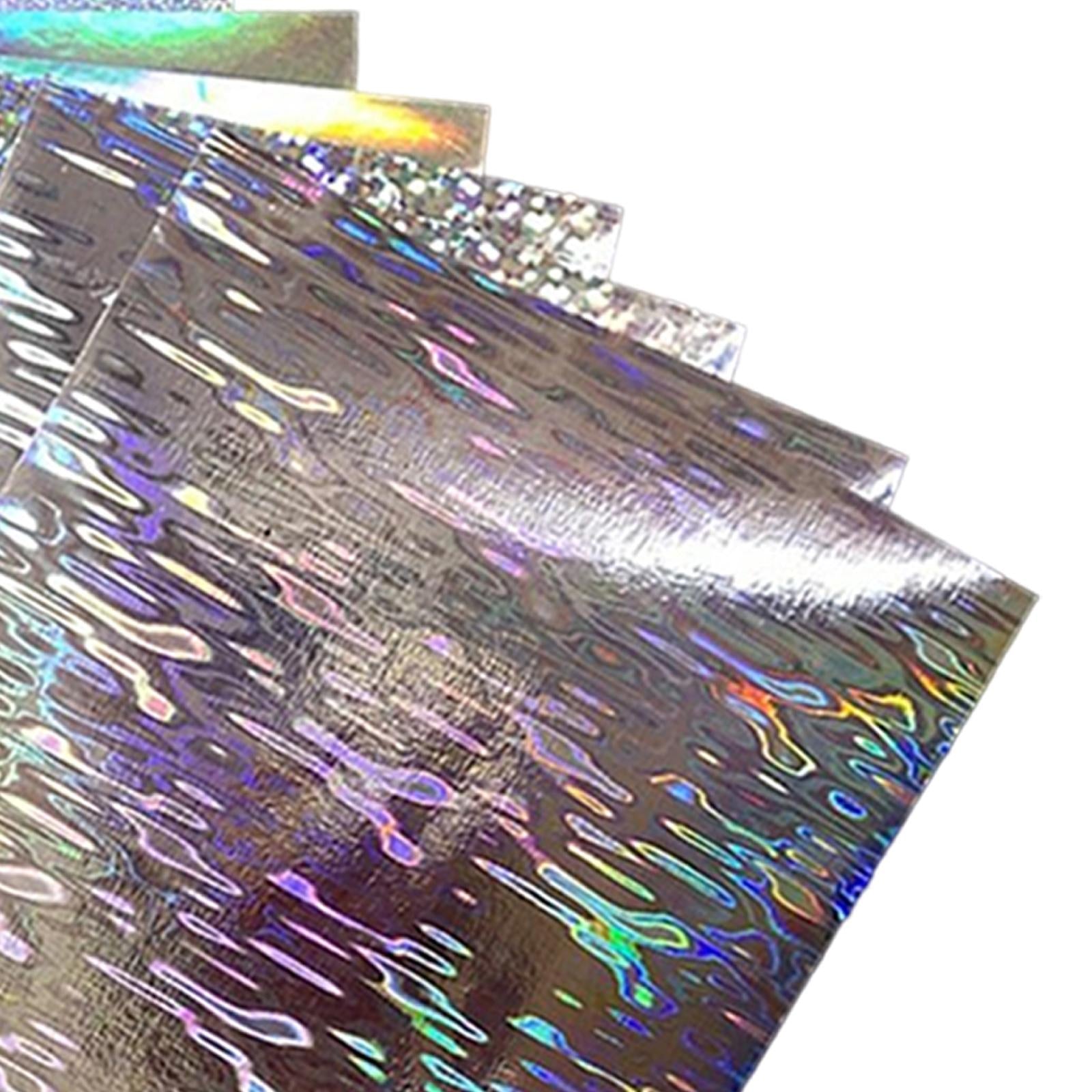 18x Holographic Fishing Flashing Tape Flasher Adhesive Waterproof