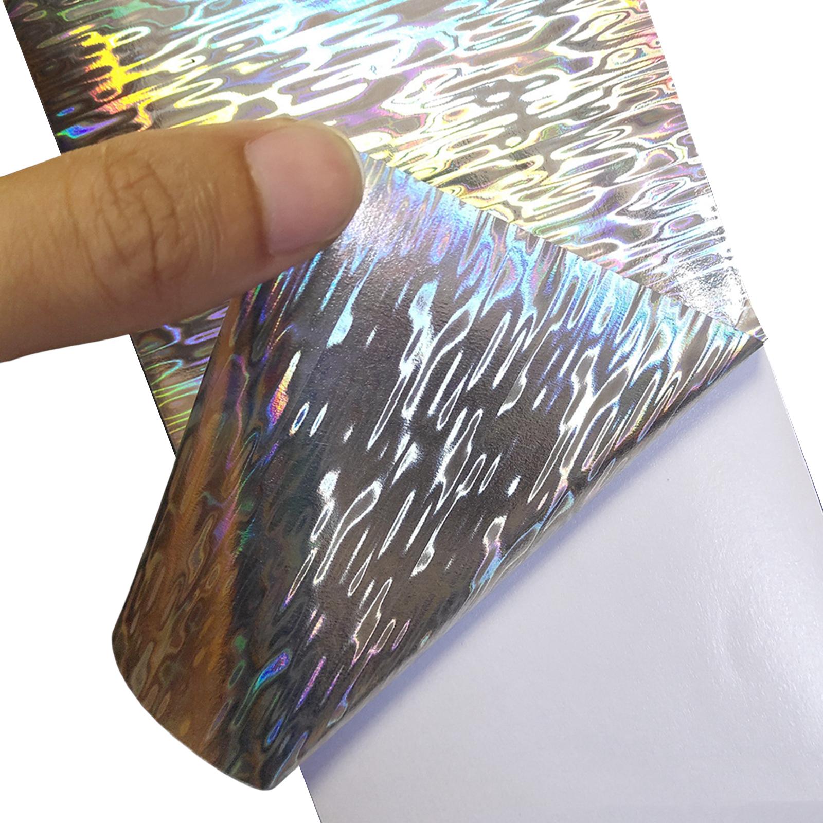 18x Holographic Fishing Flashing Tape Flasher Adhesive Waterproof