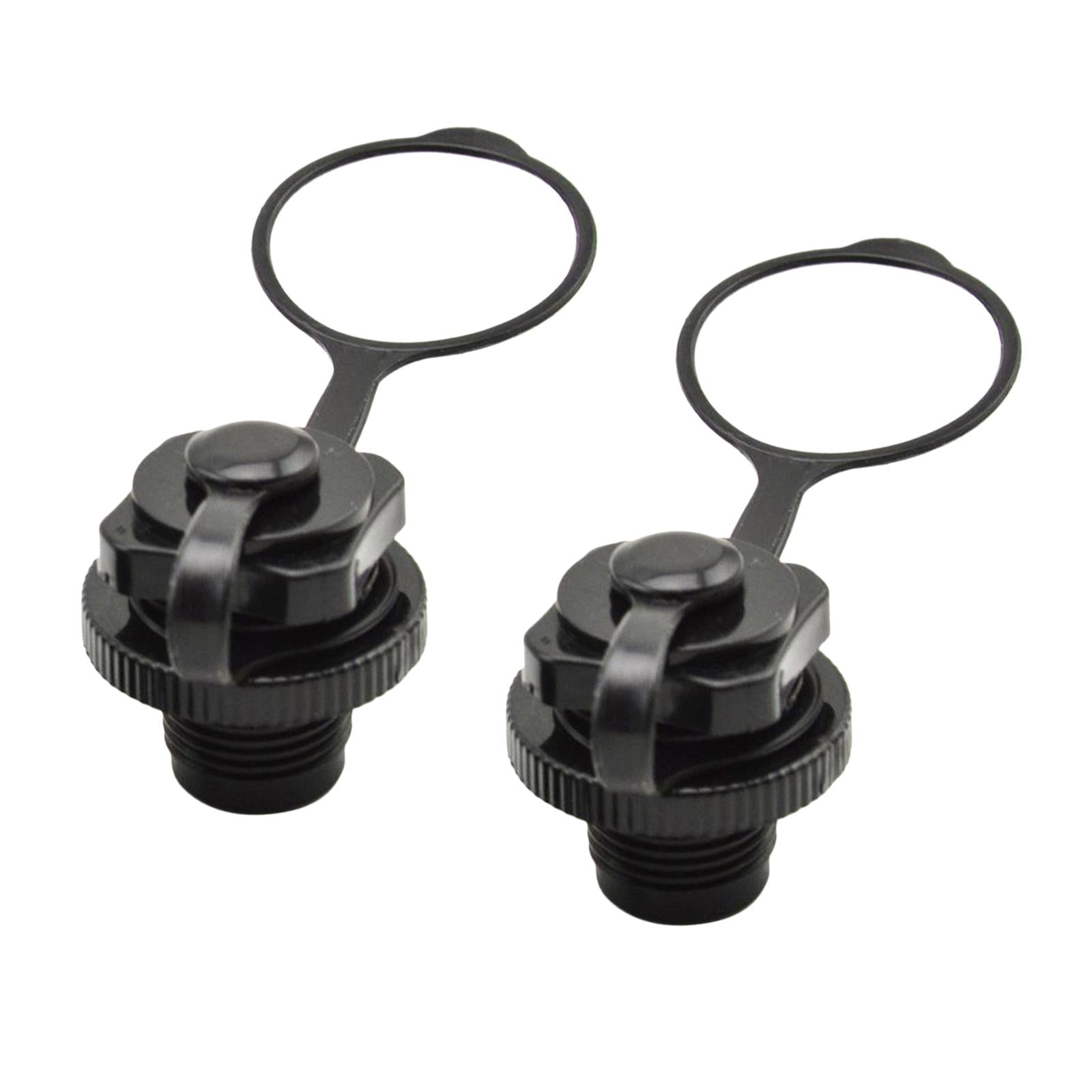 Inflatable Boat Air Valve Cap Inflating PVC Rubber Dinghy 2 Pack