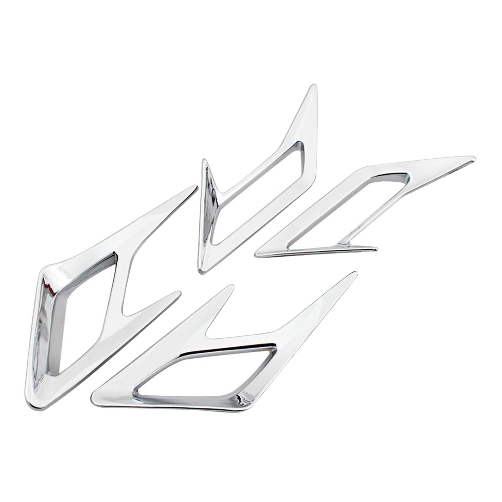 4Pieces Front Rear Fender Vent Trim for honda 2018-up gold wing tour dct