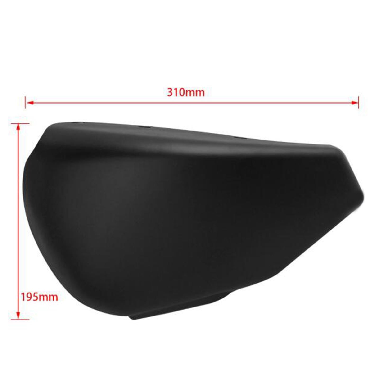 Left Battery Side Cover for Harley Sportster XL883 2004-2013 Bright Black