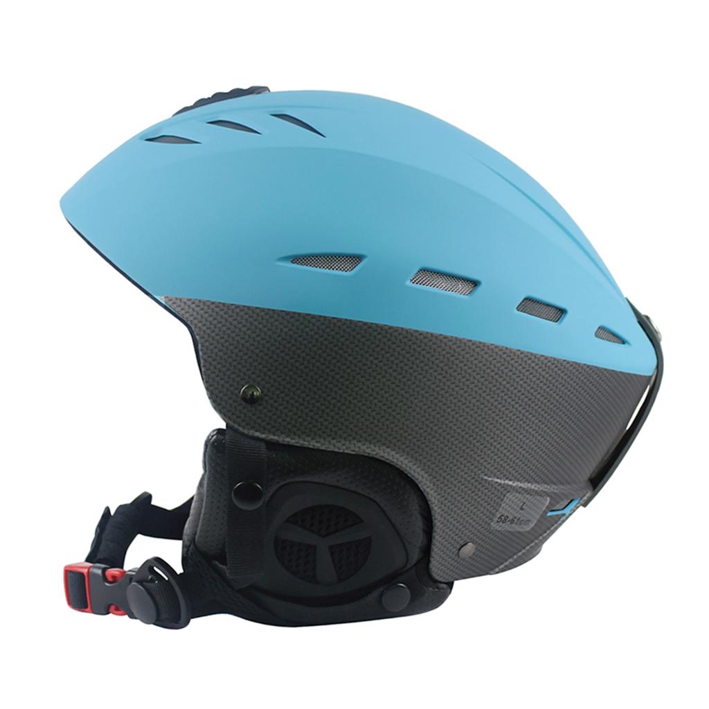 Ski Helmet Ultralight Integrally-molded Breathable Snowboard Helmet Blue M