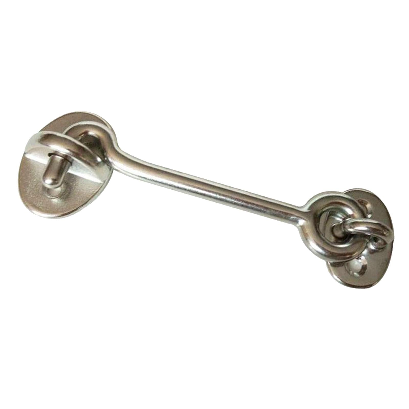 Cabin Hook and Eye Latch Lock Shed Gate Door Catch Holder for Garage Marine