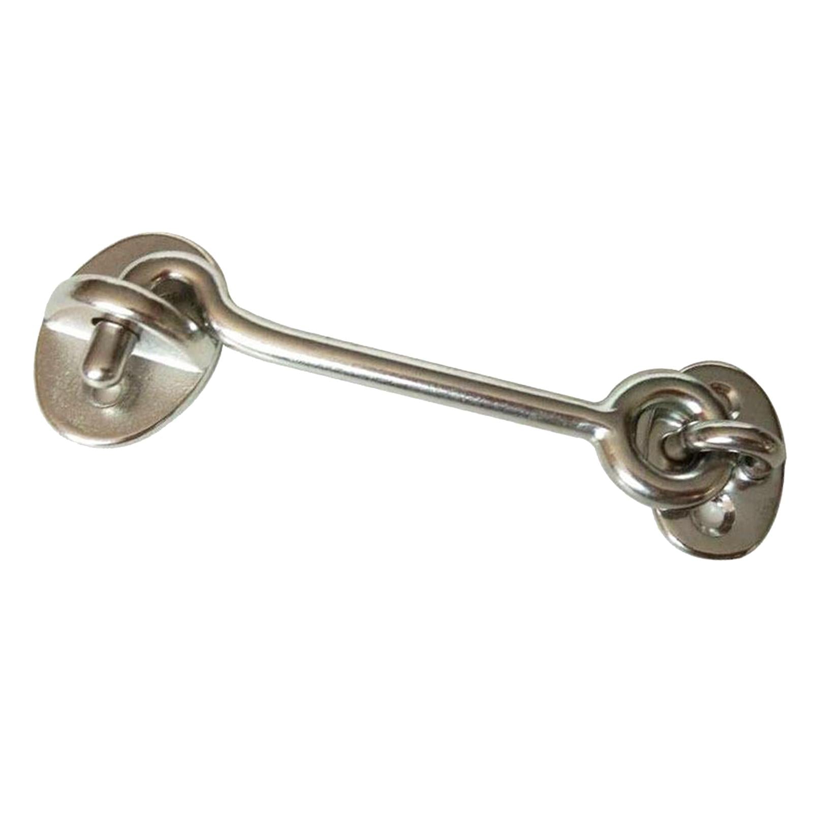 Cabin Hook and Eye Latch Lock Shed Gate Door Catch Holder for Garage Marine