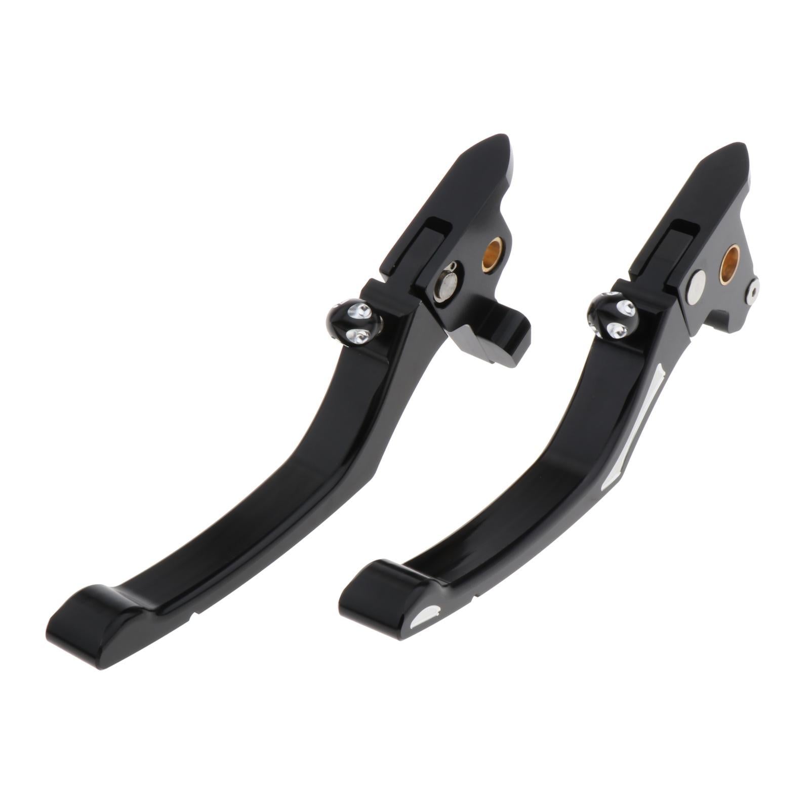 Regulator Clutch & Brake Lever Set Black for Harley Touring Parts 14-16
