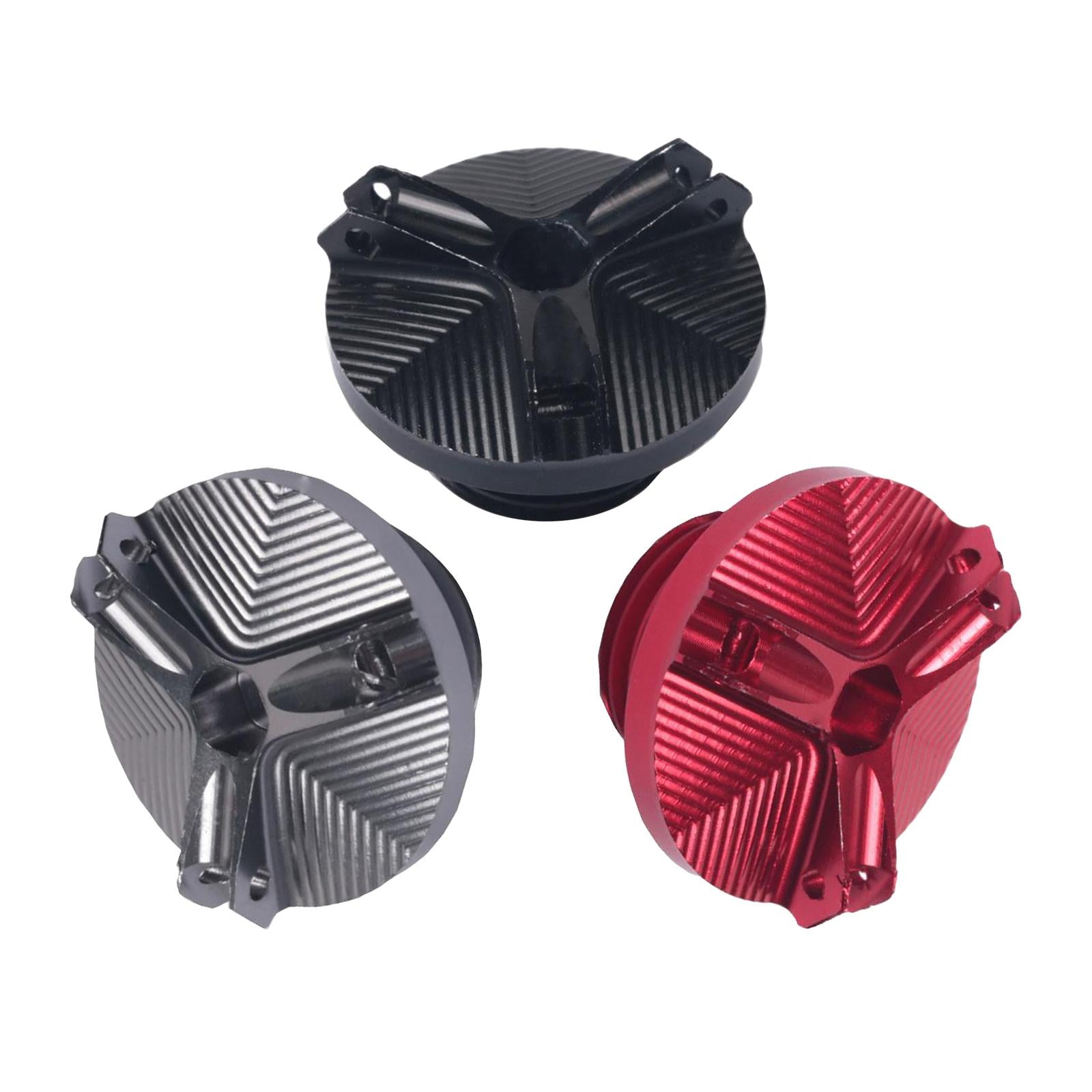 Motorcycle Accessories Engine Oil Drain Plug Sump For Kawasaki Red