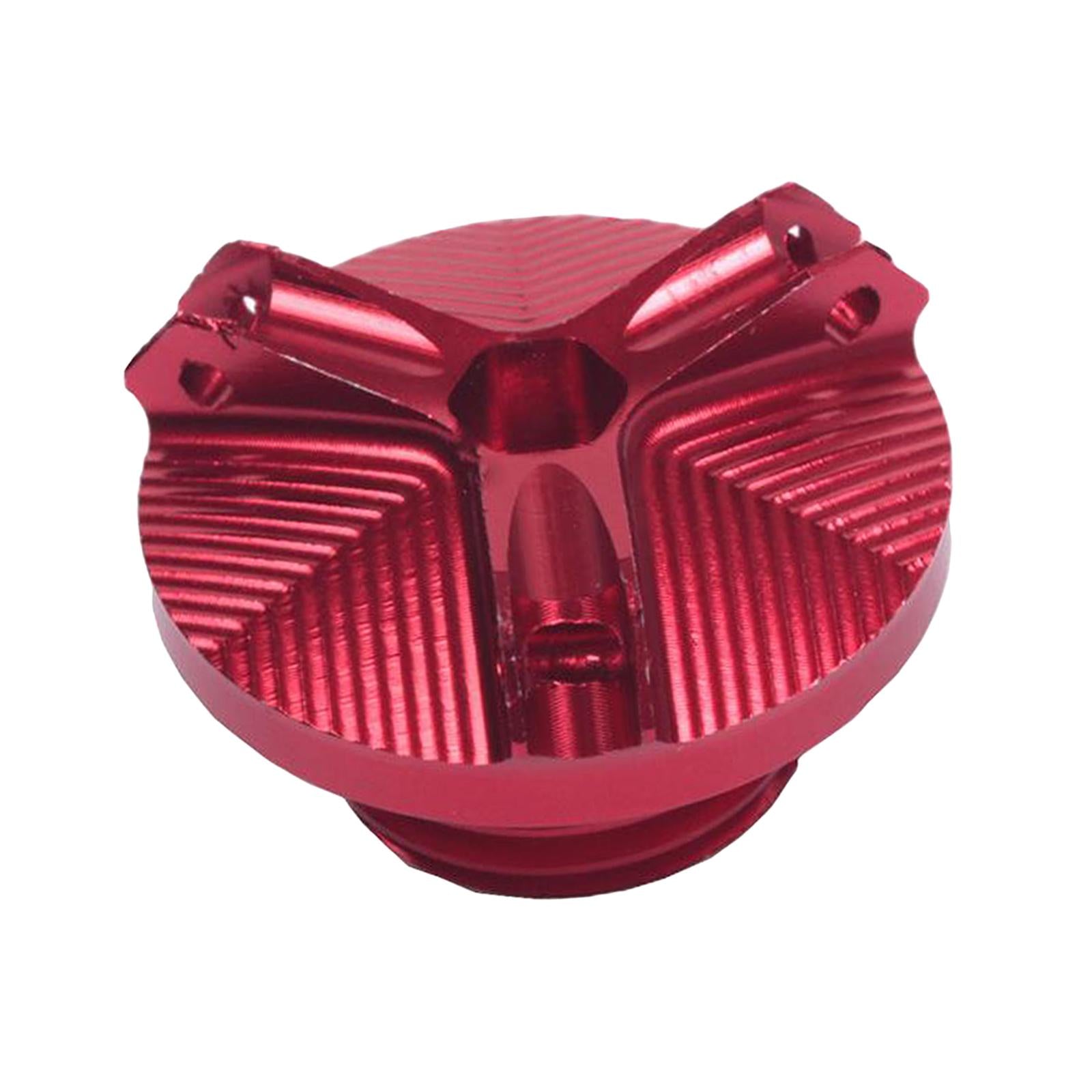 Motorcycle Accessories Engine Oil Drain Plug Sump For Kawasaki Red