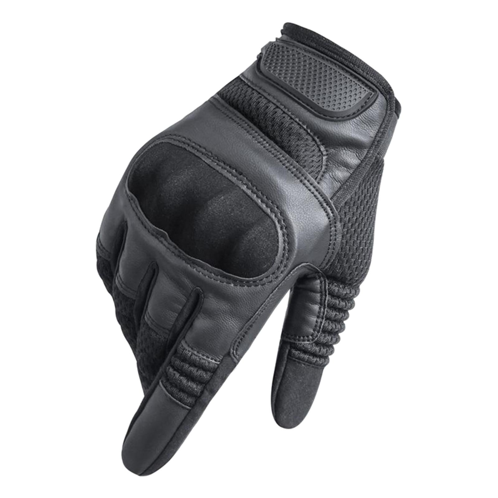 2xWinter Thermal Ski Gloves Touchscreen Waterproof Snow Gloves Black L
