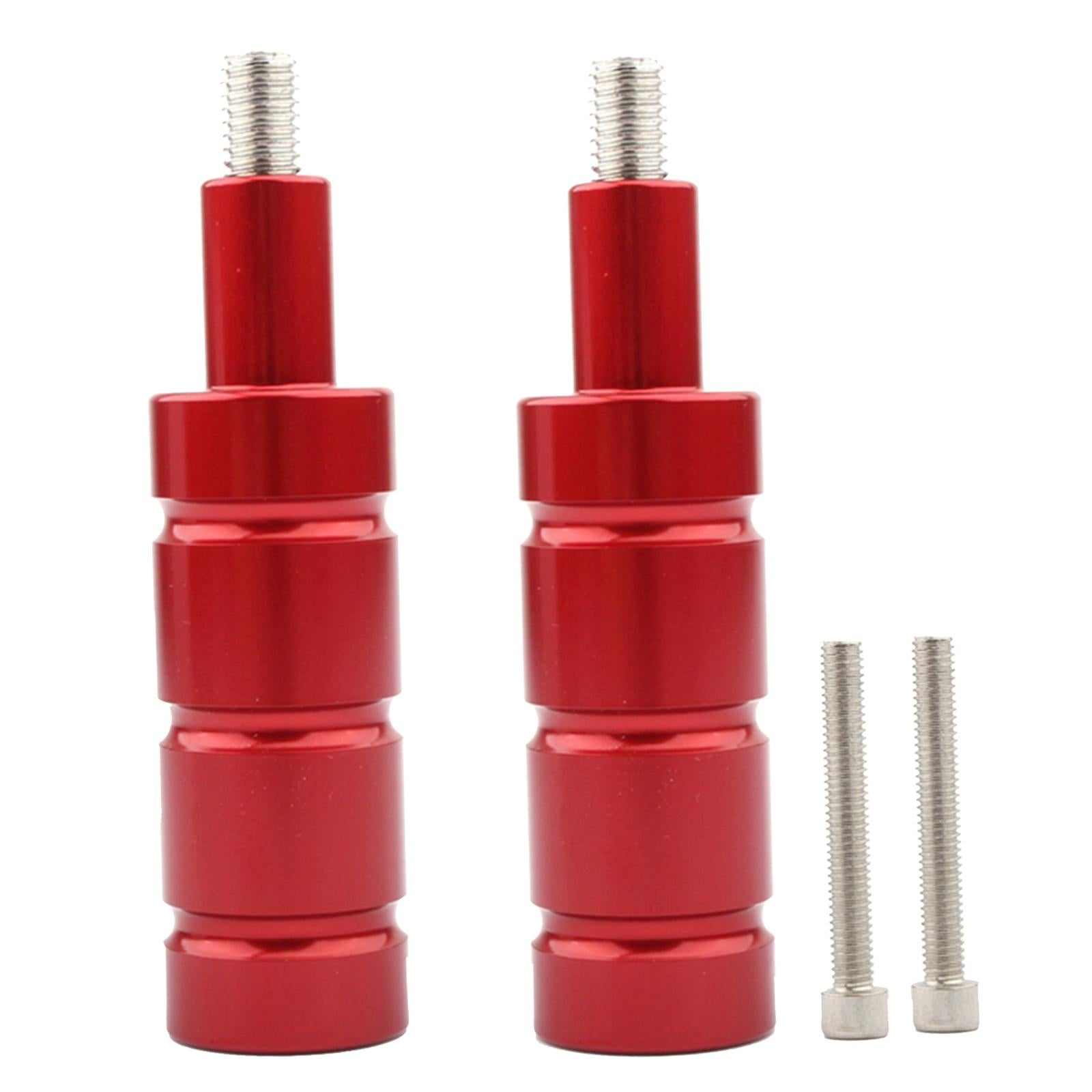 Motorcycle LED Headlight Fog Light Mounting Bracket Red