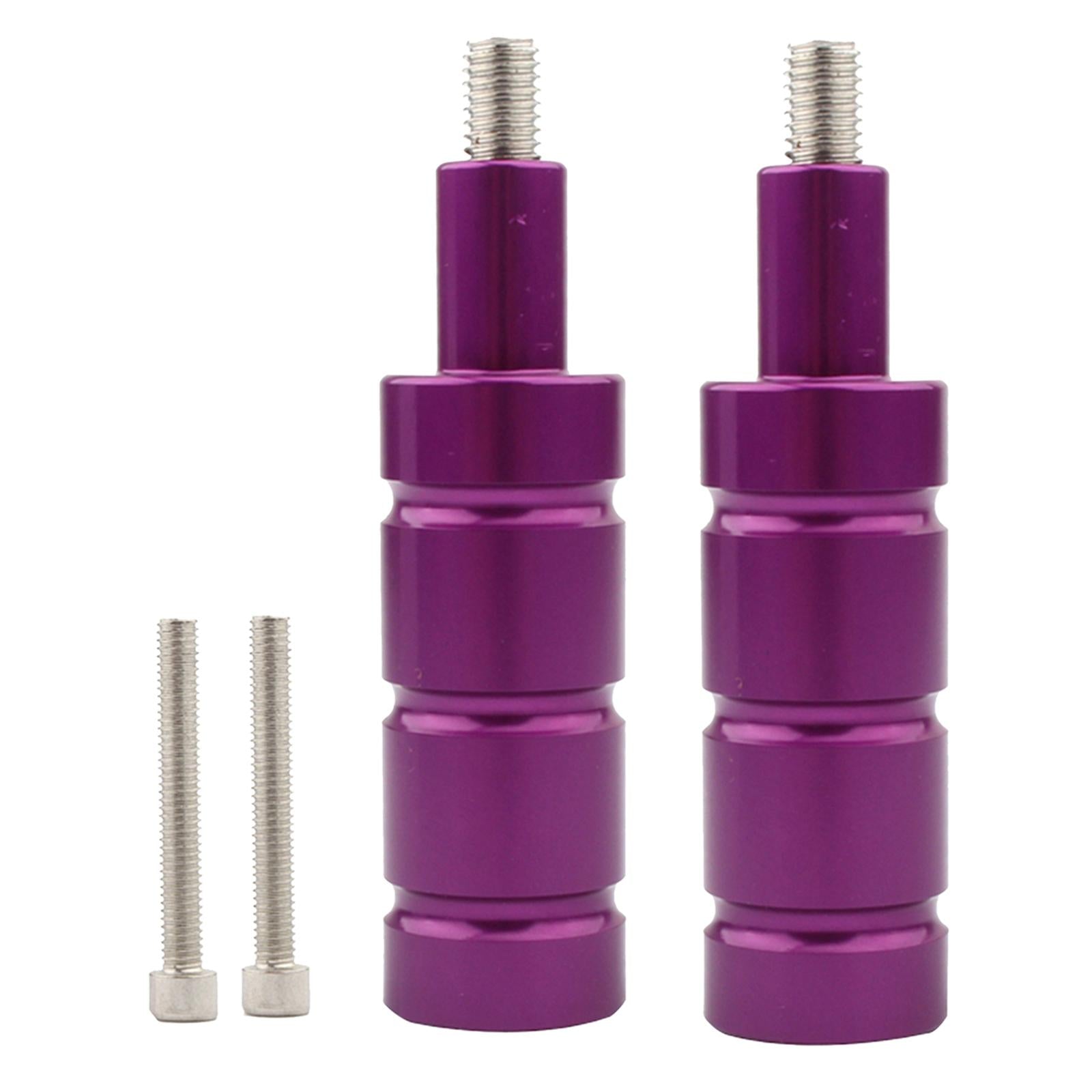 Motorcycle LED Headlight Fog Light Mounting Bracket Purple