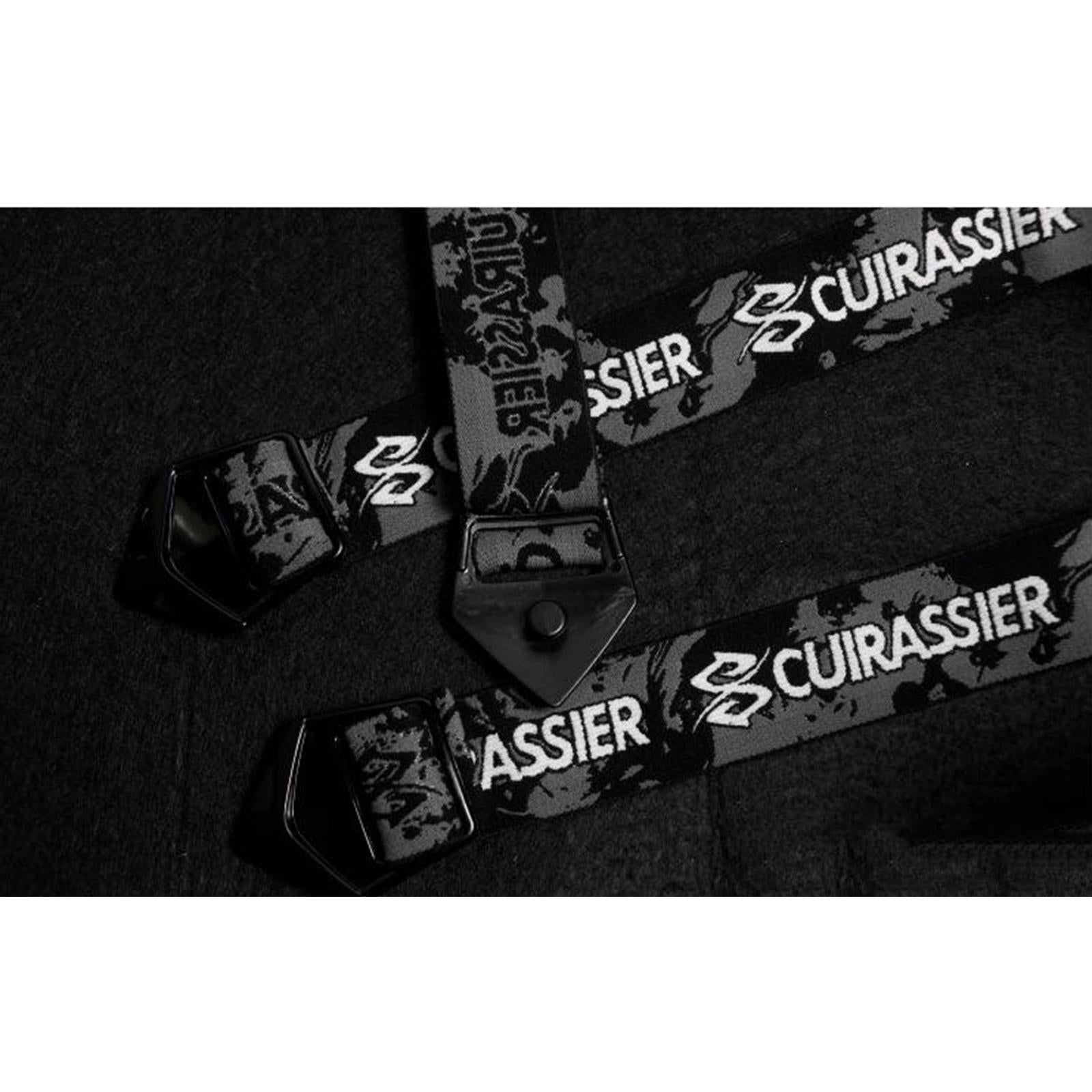 1 Pair Motorbike Knee Pads Armour Gear Motocross Shin Guards Protector White