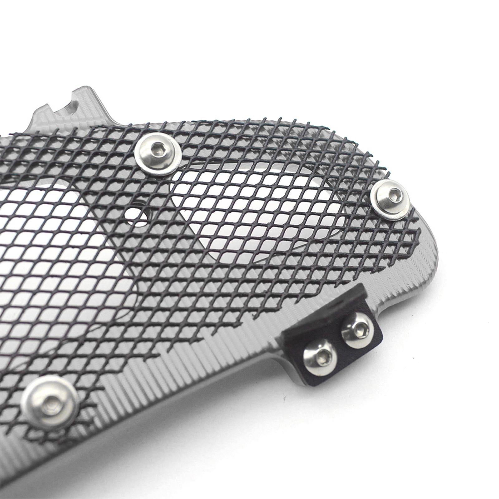 1 Pair Motorcycle Radiator Guard Cover for VESPA GTS 250 2013-2020 Titanium