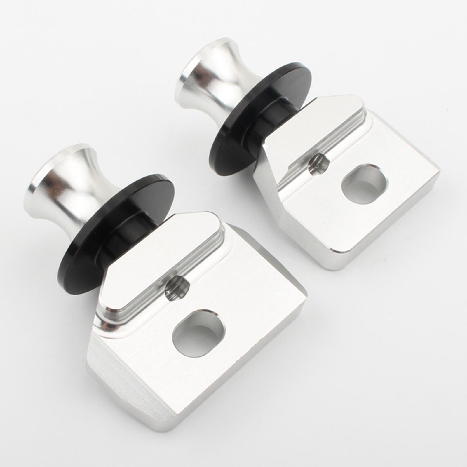 2x Chain Screw Rocker Reel Slider for Honda CB650R CBR650R 14-19 Dark Grey