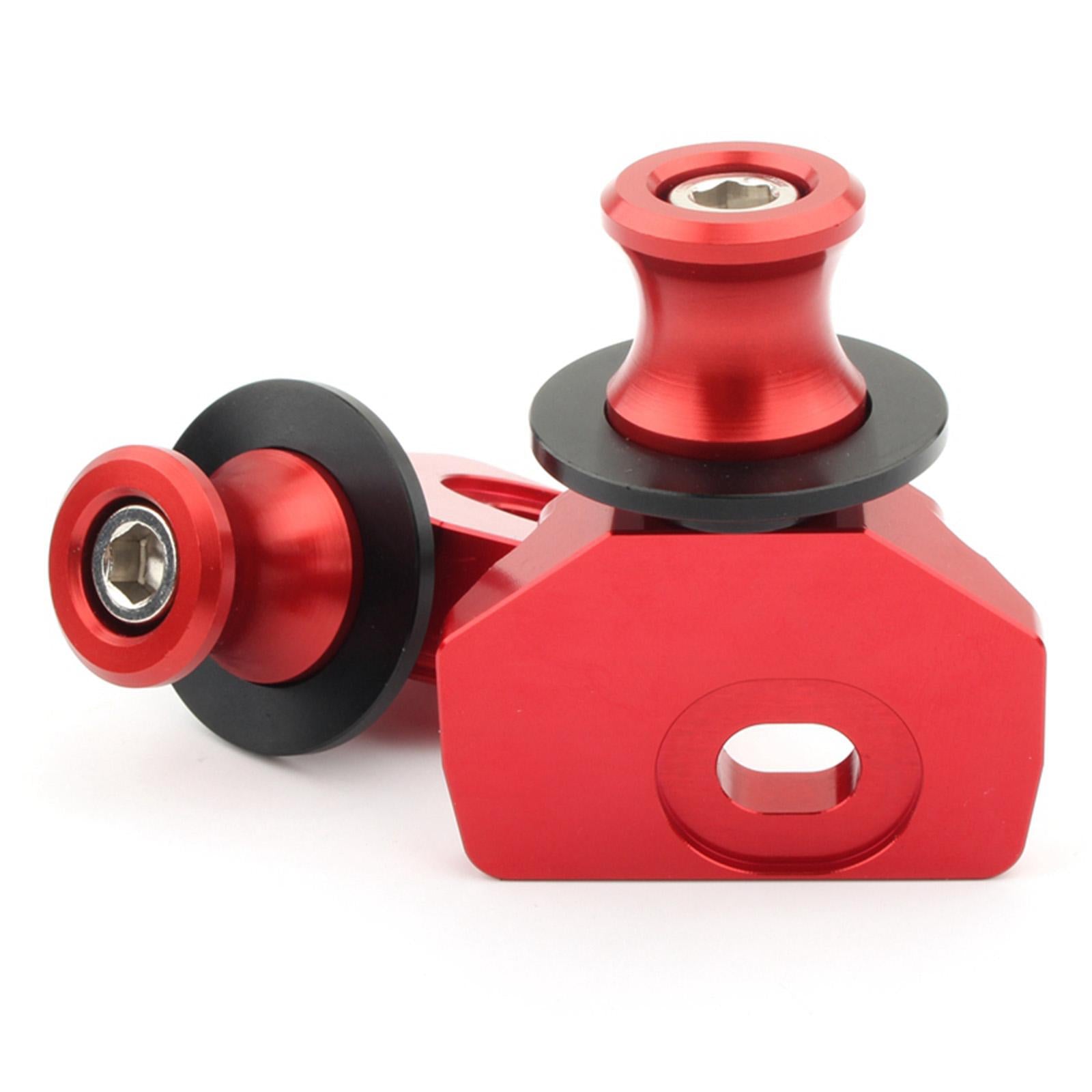 2x Chain Screw Rocker Reel Slider for Honda CB650R CBR650R 14-19 Red