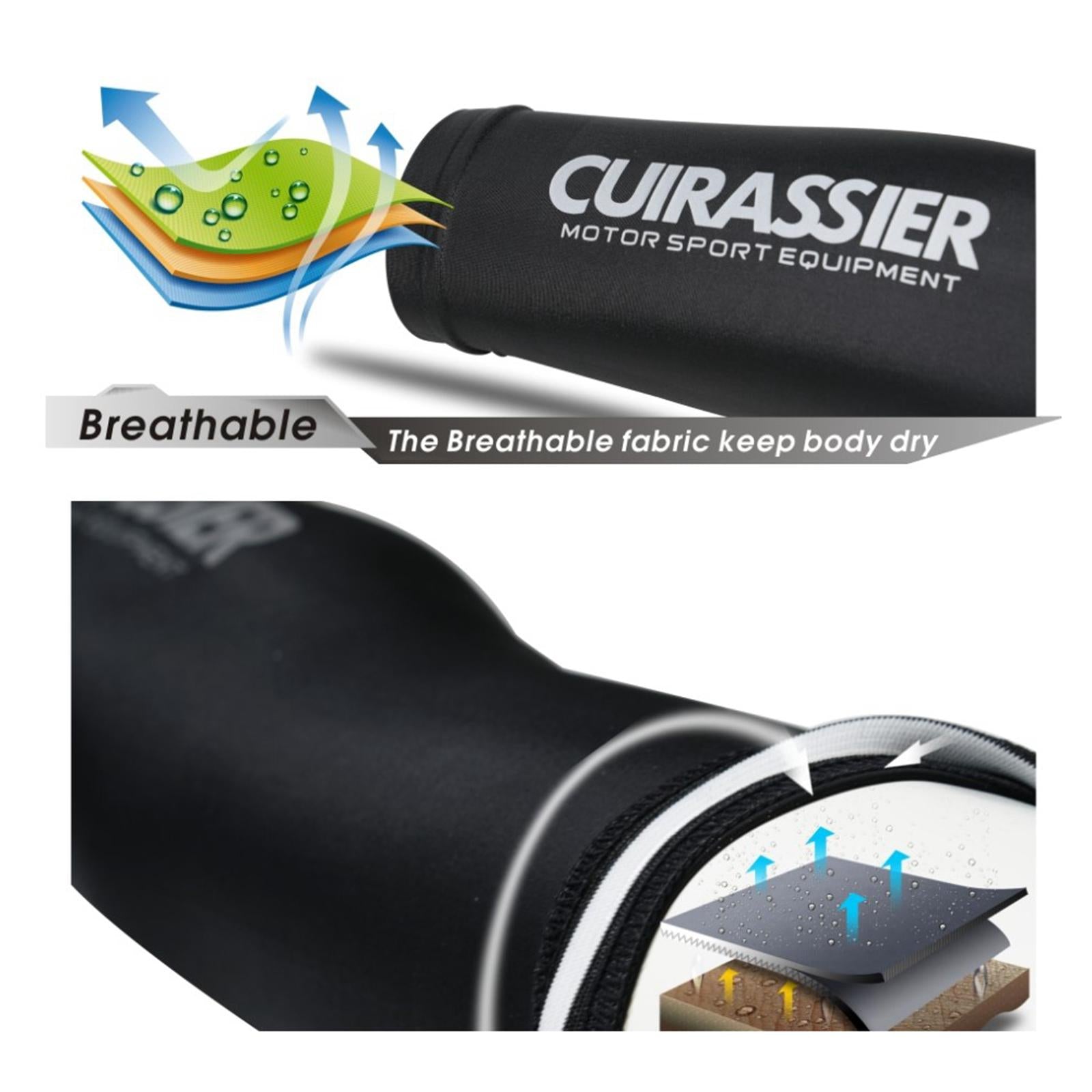 Men Motorcycle Reflective Cooling Arm Sleeve Cover Sun Guard M