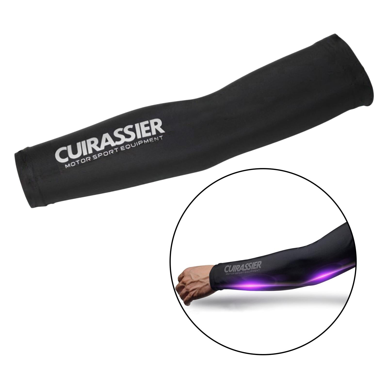 Men Motorcycle Reflective Cooling Arm Sleeve Cover Sun Guard XL