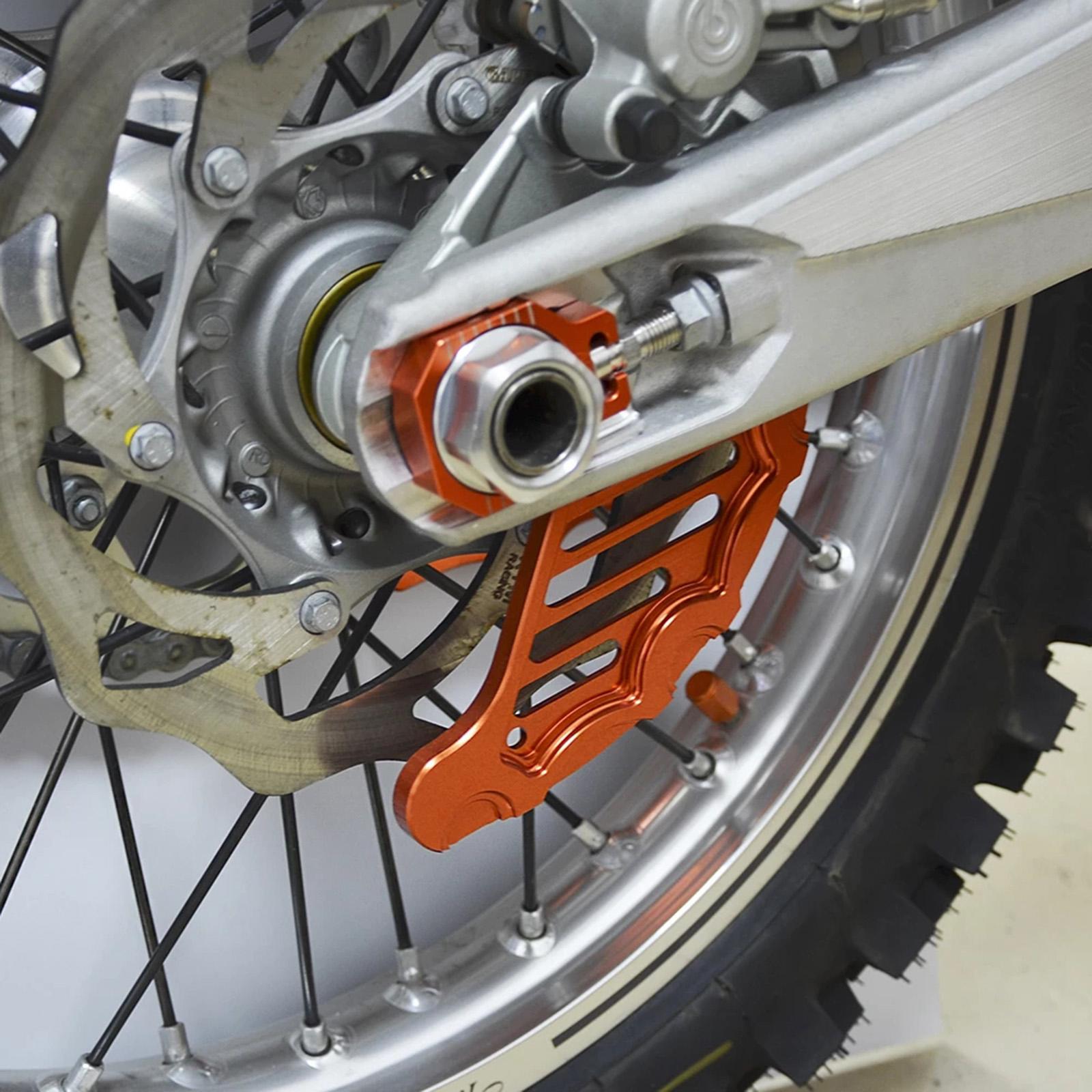 Rear Brake Disc Guard Protector for 250 400 450 530 1SX EXC XCF Orange