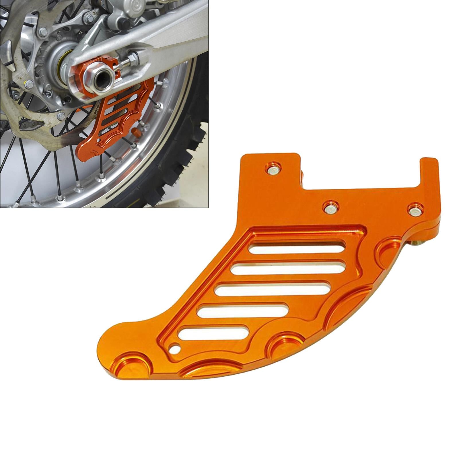 Rear Brake Disc Guard Protector for 250 400 450 530 1SX EXC XCF Orange