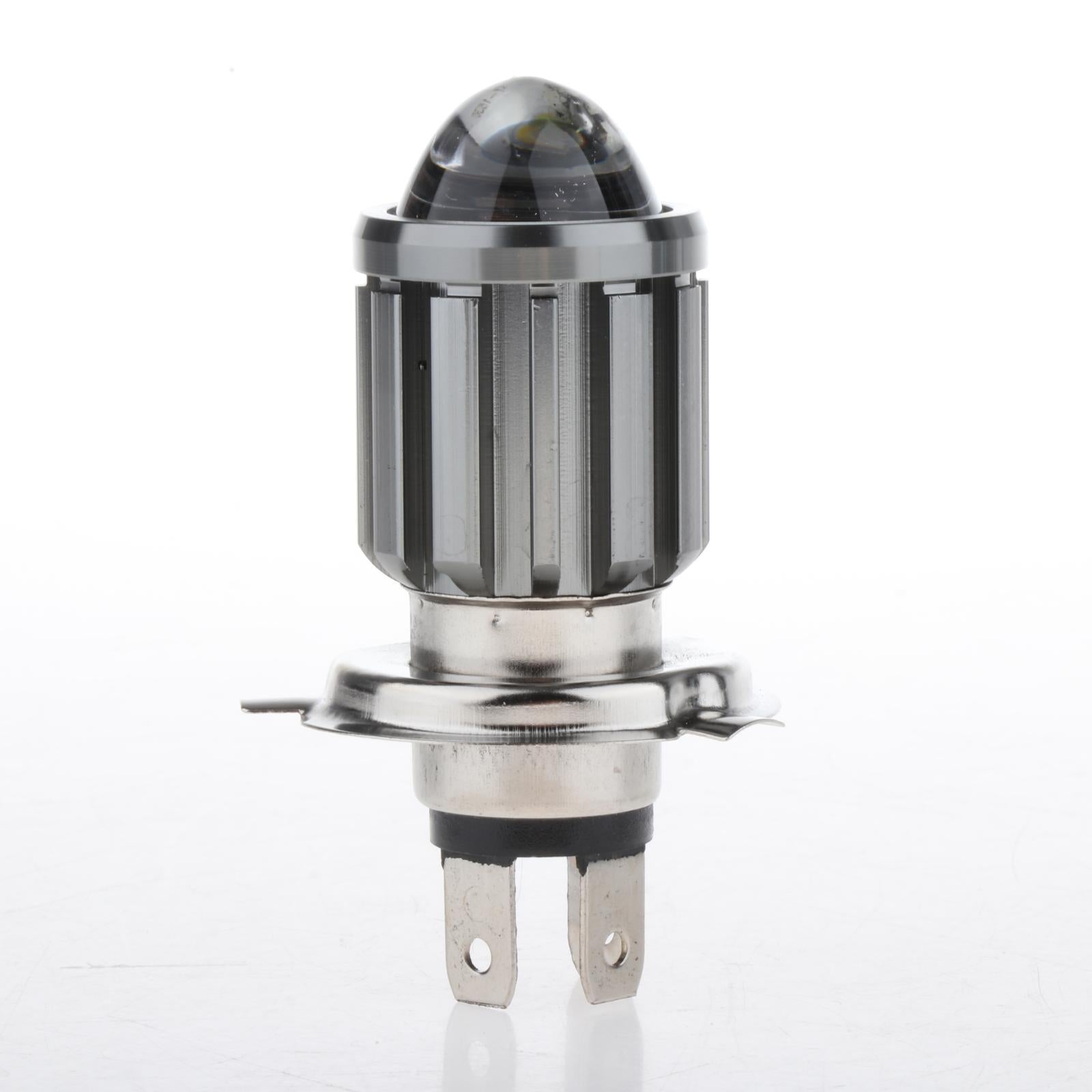 Motorcycle Headlight LED Bulbs Hi Lo beam Fog Lights Scooter Accessories H4
