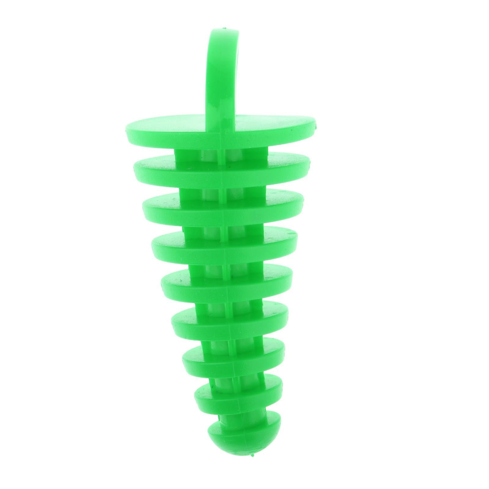 Universal Motorcycle Exhaust Pipe Silencer Motorbike Muffler Insert Green