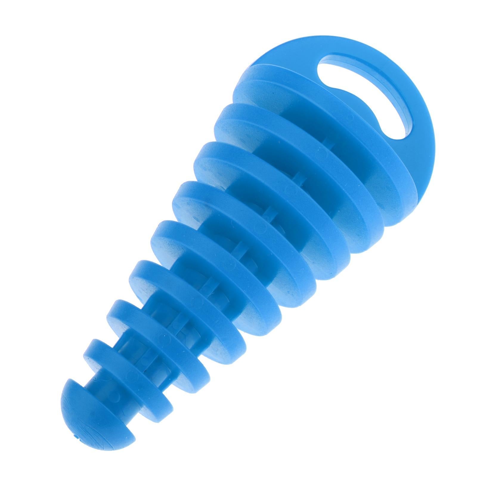 Universal Motorcycle Exhaust Pipe Silencer Motorbike Muffler Insert Blue