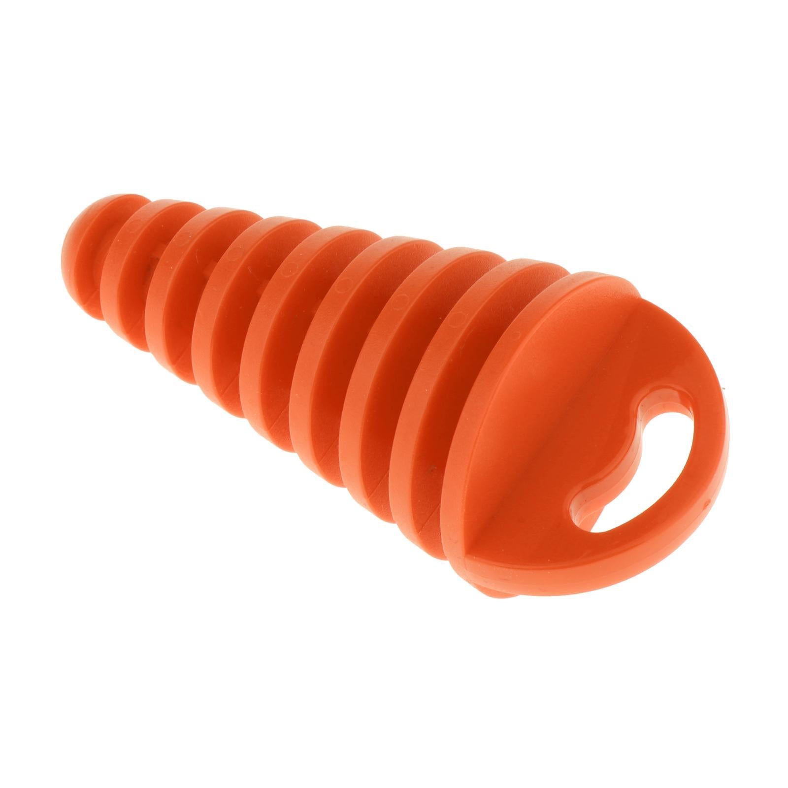 Universal Motorcycle Exhaust Pipe Silencer Motorbike Muffler Insert Orange