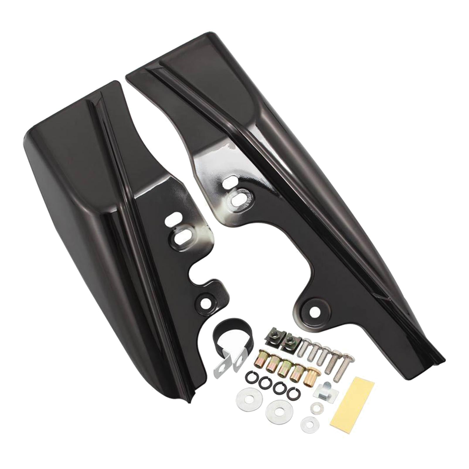 Motorbike Mid-Frame Air Deflectors Trim for Harley Touring Street Glide FLHX