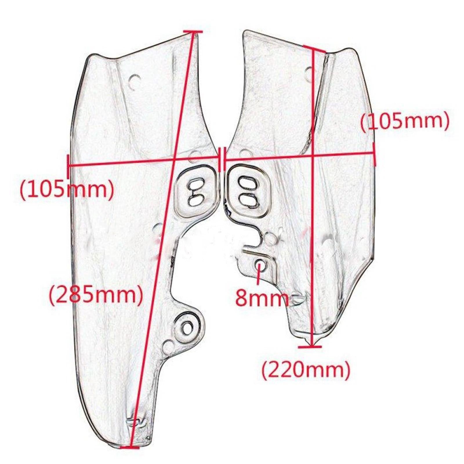 Motorbike Mid-Frame Air Deflectors Trim for Harley Touring Street Glide FLHX