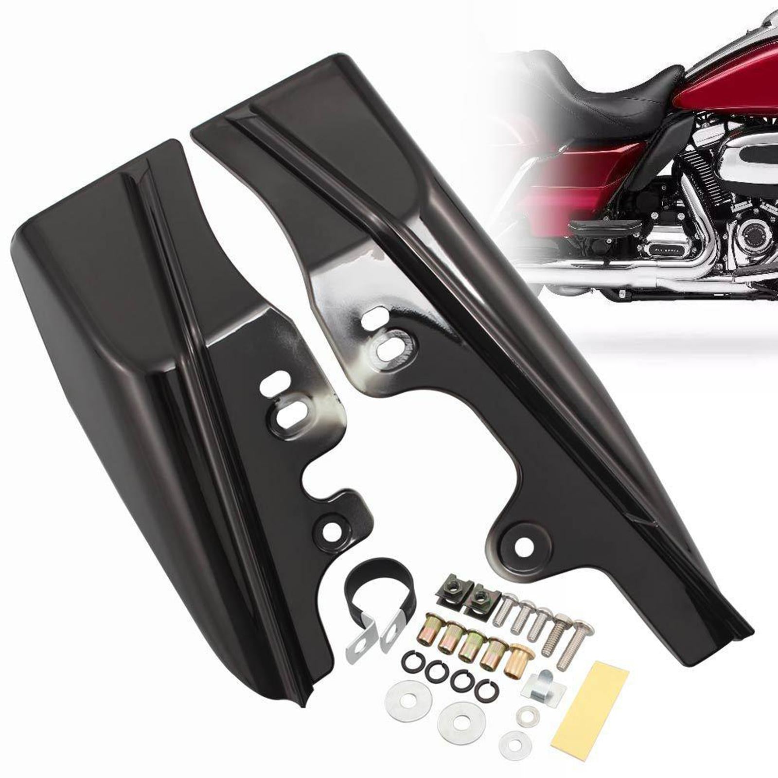 Motorbike Mid-Frame Air Deflectors Trim for Harley Touring Street Glide FLHX