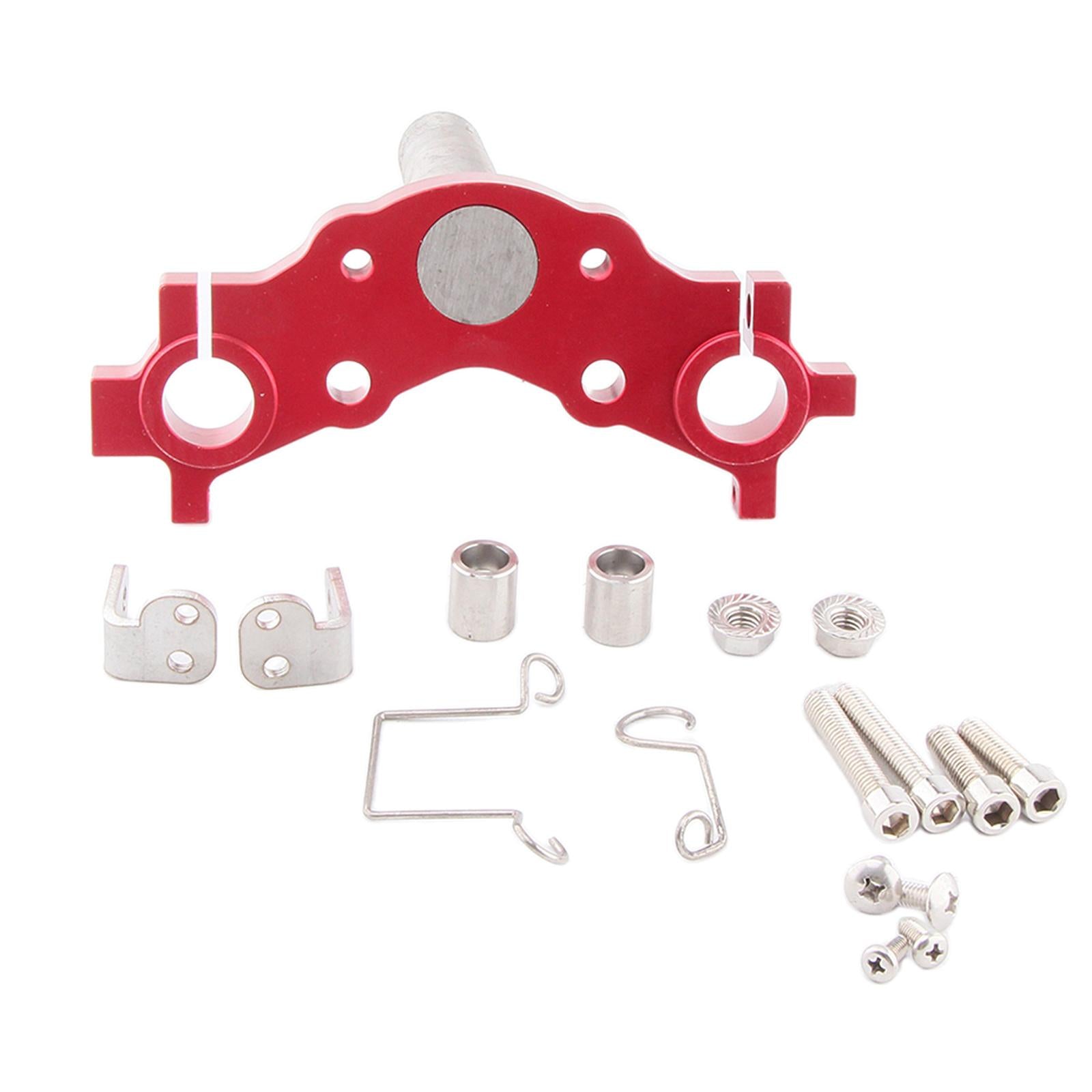 Motorcycle Steering Stem Triple Tree Clamp for Yamaha PW50 Red 22mm