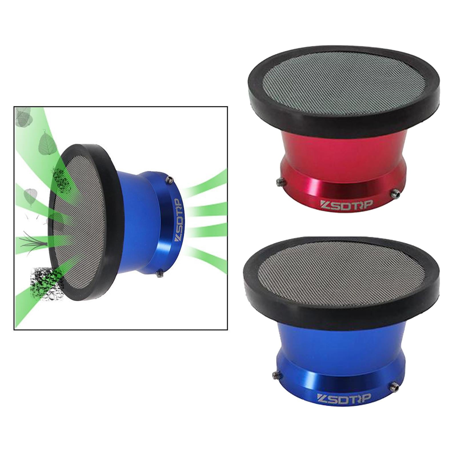Motorcycle Modified Air Filter Wind Cup 50mm for 21/24/26/28/30mm PWK blue