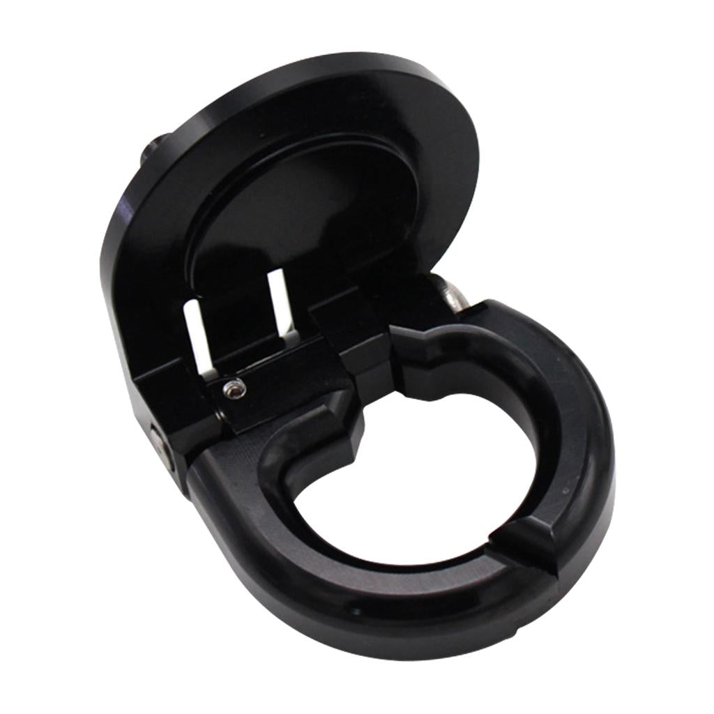 Alloy Helmet Hooks Crochet Locks For Vespa GTS GTV Motorcycles Black