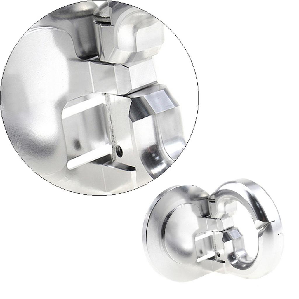 Alloy Helmet Hooks Crochet Locks For Vespa GTS GTV Motorcycles Silver