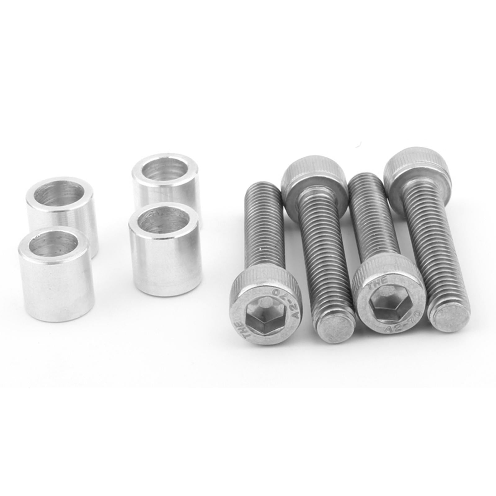 4pcs CNC Motorcycle Front Fender Raiser Kits Bolts for BMW R nineT Racer