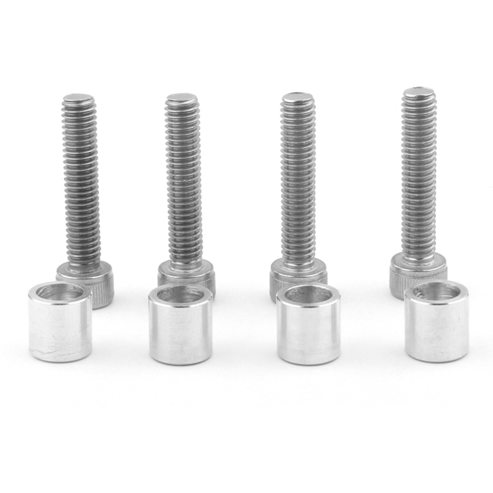 4pcs CNC Motorcycle Front Fender Raiser Kits Bolts for BMW R nineT Racer