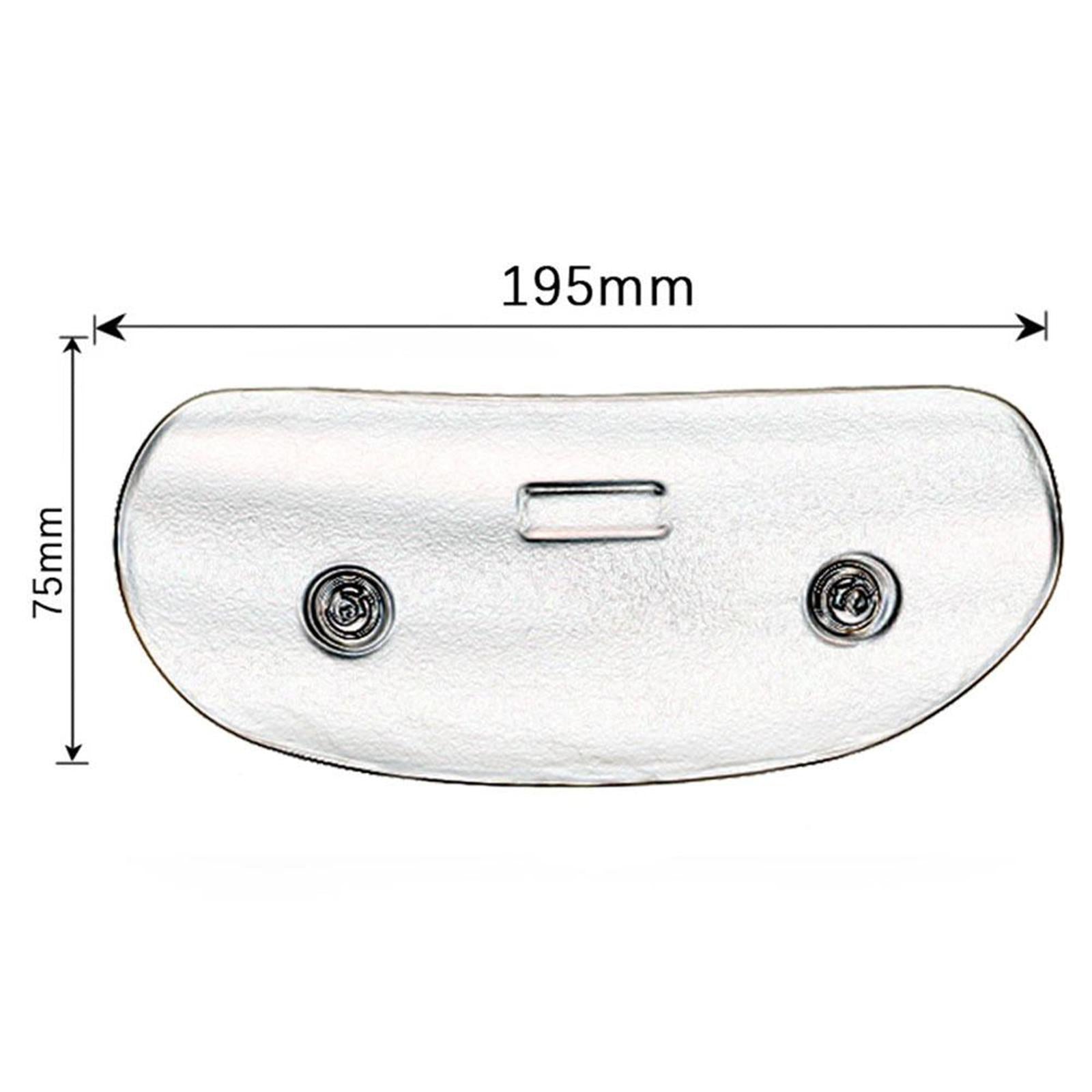 7.7 Motorbike Exhaust Heat Shield Cover Middle Pipe Guard Kit Carbon fiber"