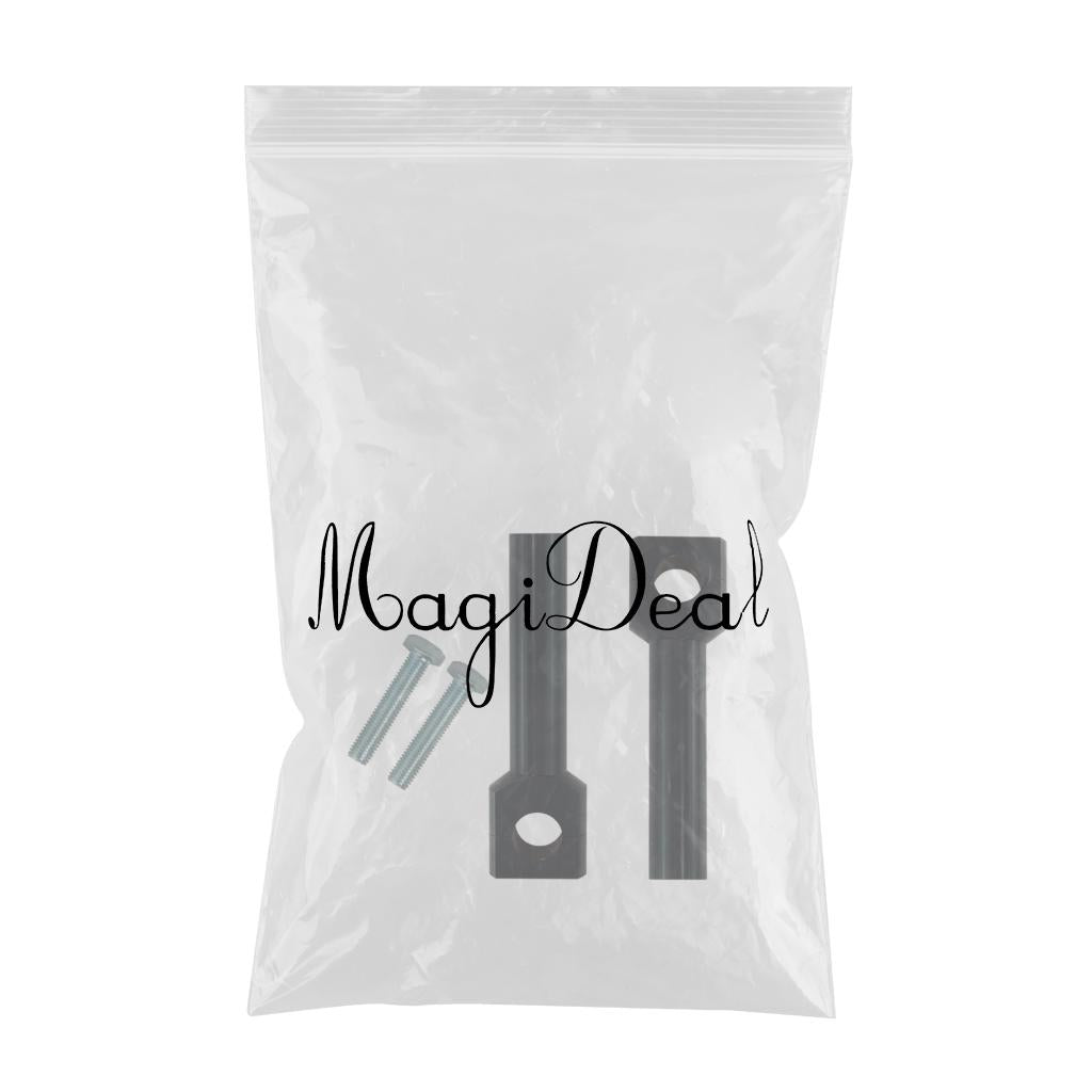 Motorcycle Handlebar Riser Kit 22/25mm Universal for Motocross Black 22MM