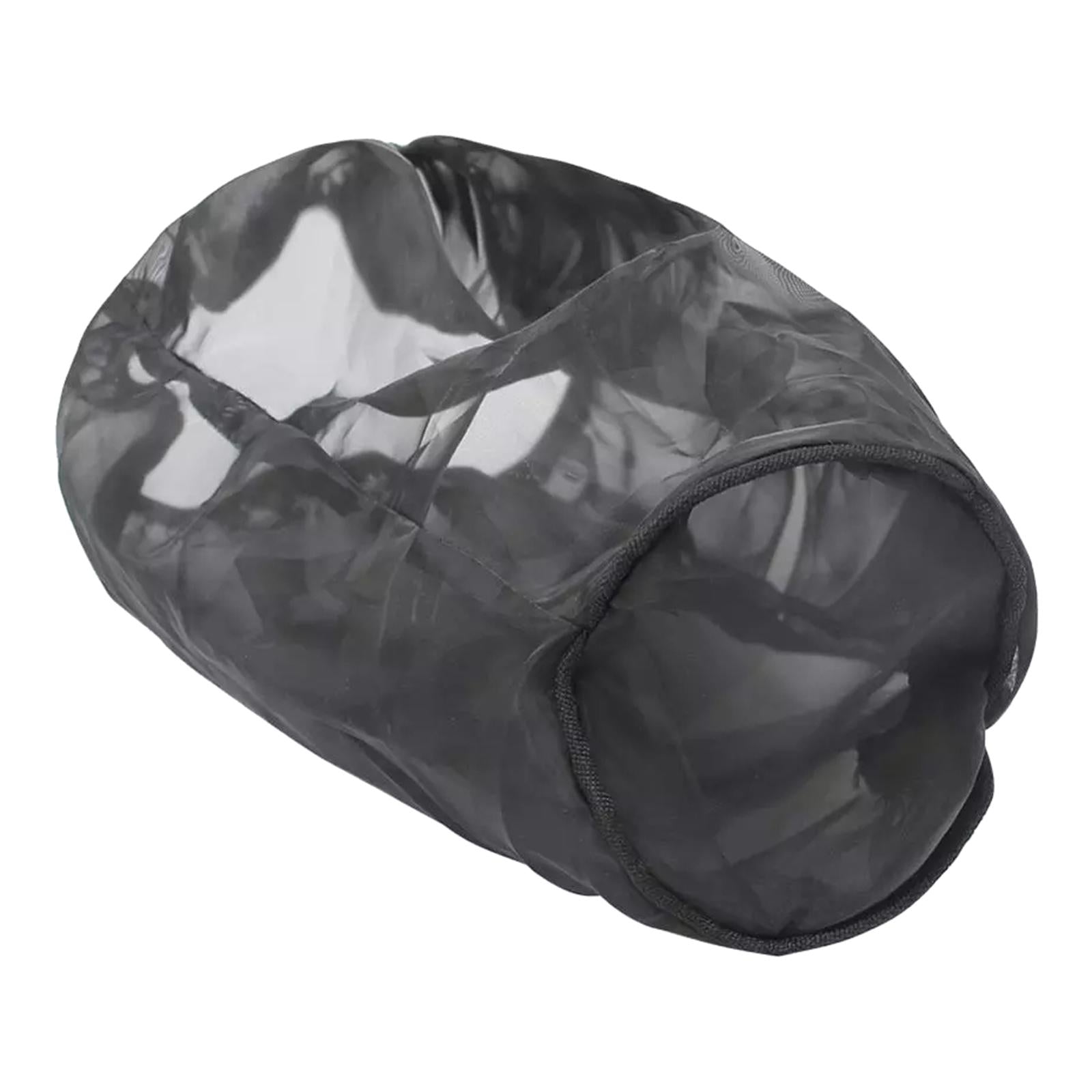 Black Dustproof Air Cleaner Rain Sock Cover for Harley Models Easy Install