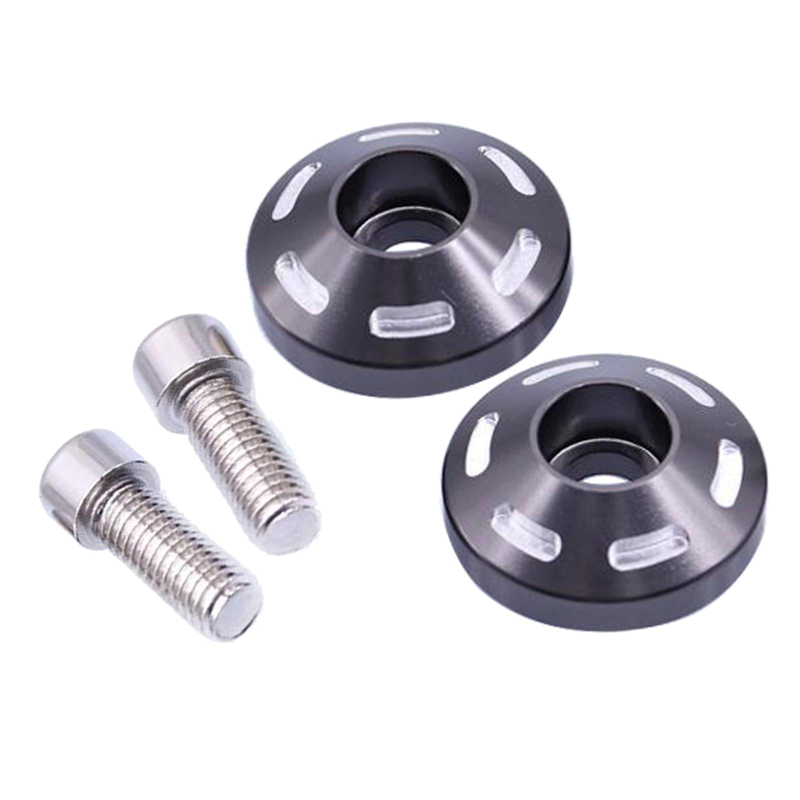 Damper Rear Shock Absorber Bolts Cover for TRIUMPH Street Cup gray