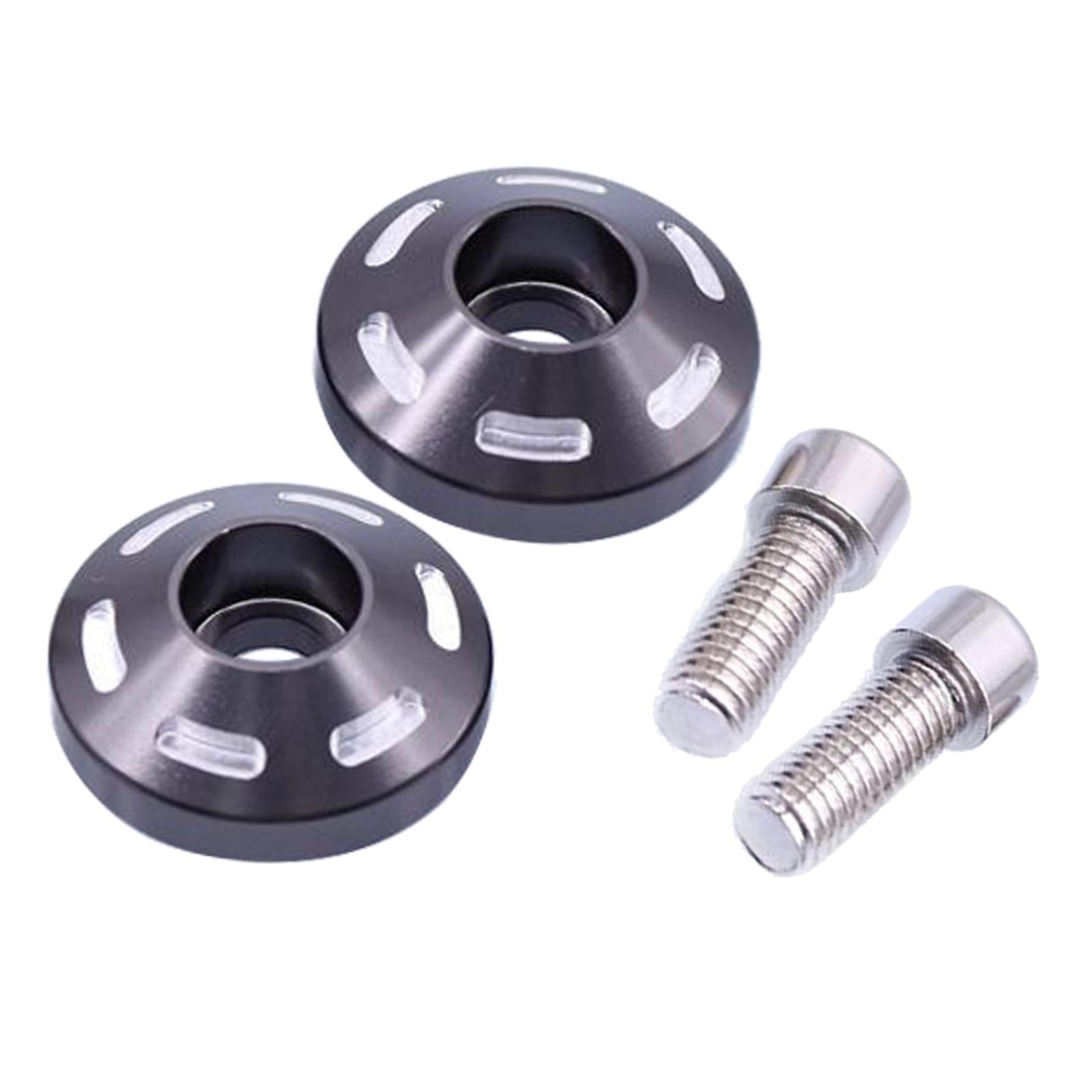 Damper Rear Shock Absorber Bolts Cover for TRIUMPH Street Cup gray