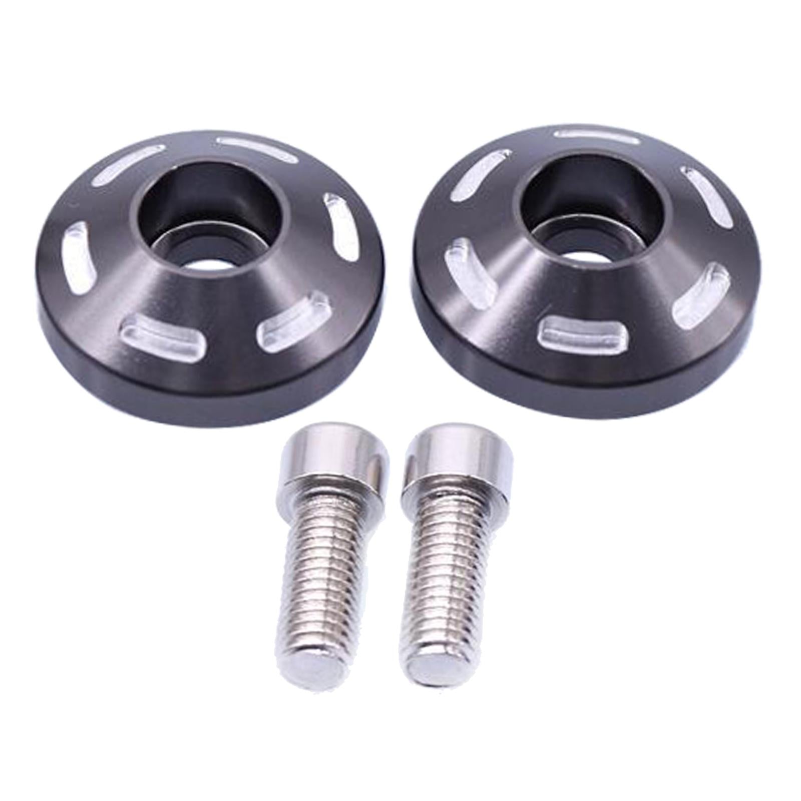 Damper Rear Shock Absorber Bolts Cover for TRIUMPH Street Cup gray