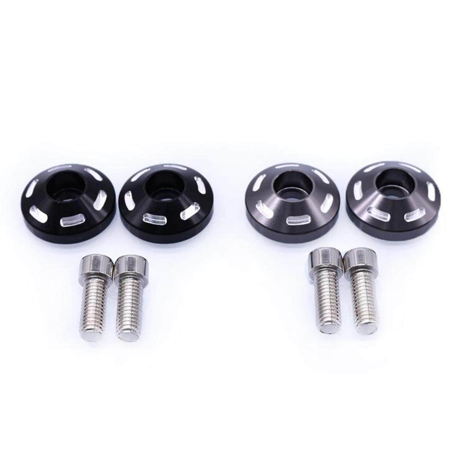 Damper Rear Shock Absorber Bolts Cover for TRIUMPH Street Cup gray