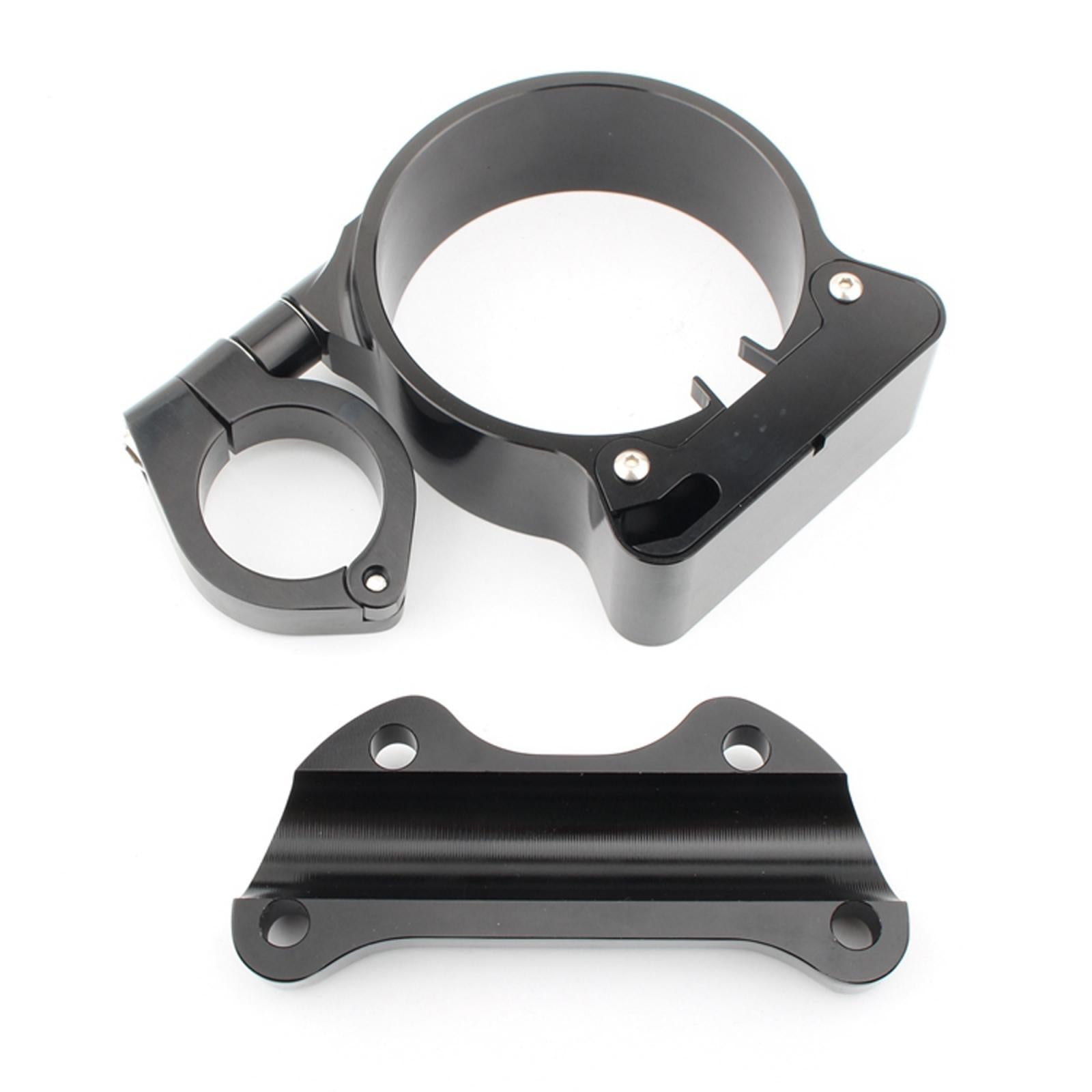 Speedo relocation Bracket Bar Riser for Harley Sportster XL 883 Black White