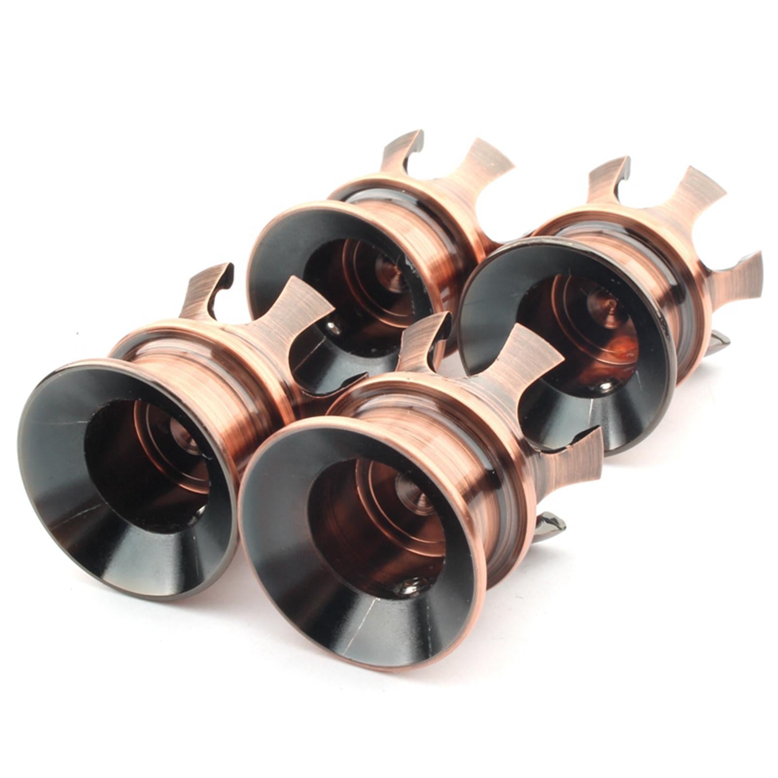 4pcs Head Bolt Nut Covers Caps for all Twin Cam models 1999-Later bronze