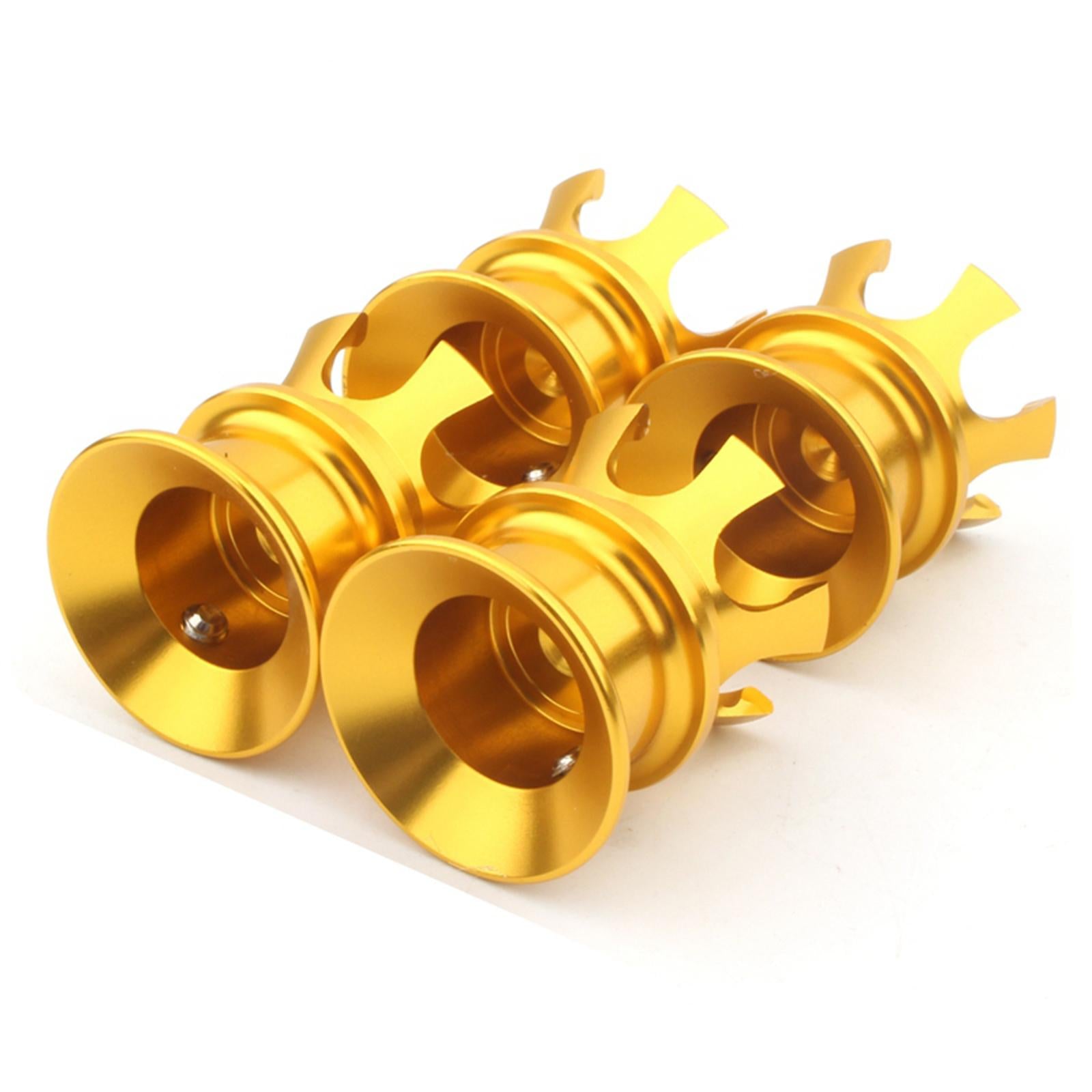 4pcs Head Bolt Nut Covers Caps for all Twin Cam models 1999-Later golden