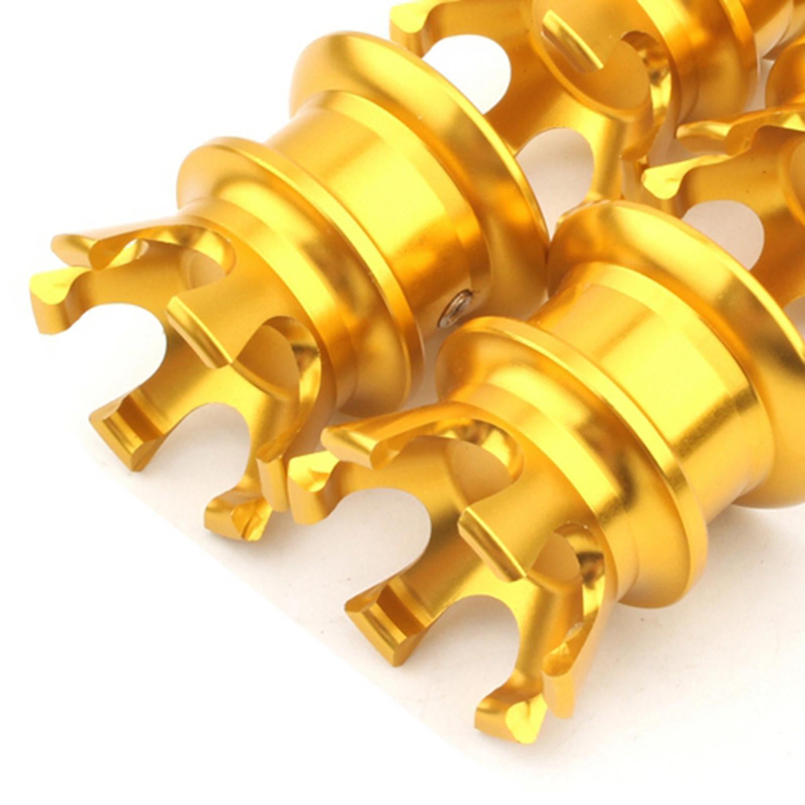 4pcs Head Bolt Nut Covers Caps for all Twin Cam models 1999-Later golden