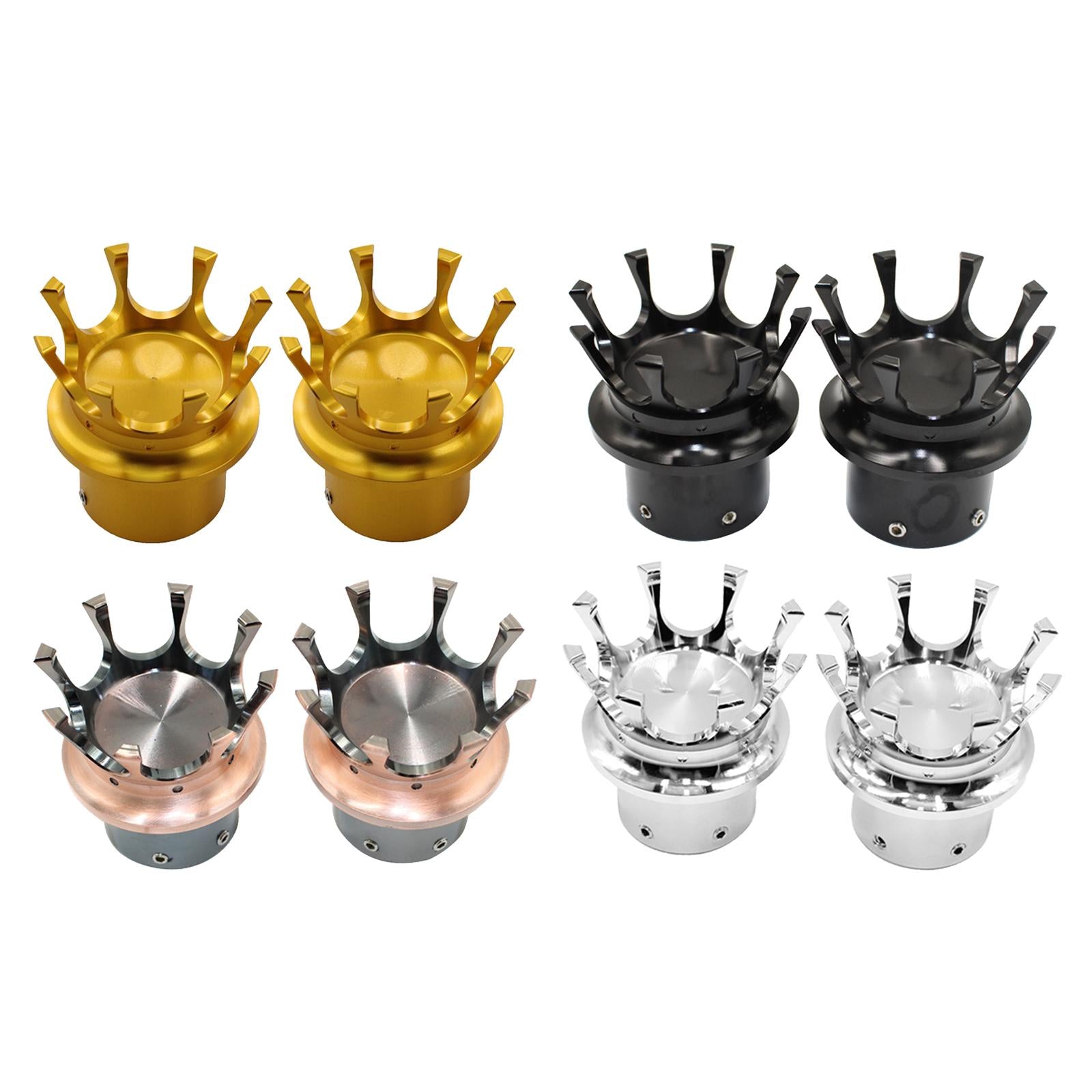 Motorcycle Front Axle Nut Cover Bolt Cap For Harley XL 883 1200 Gold