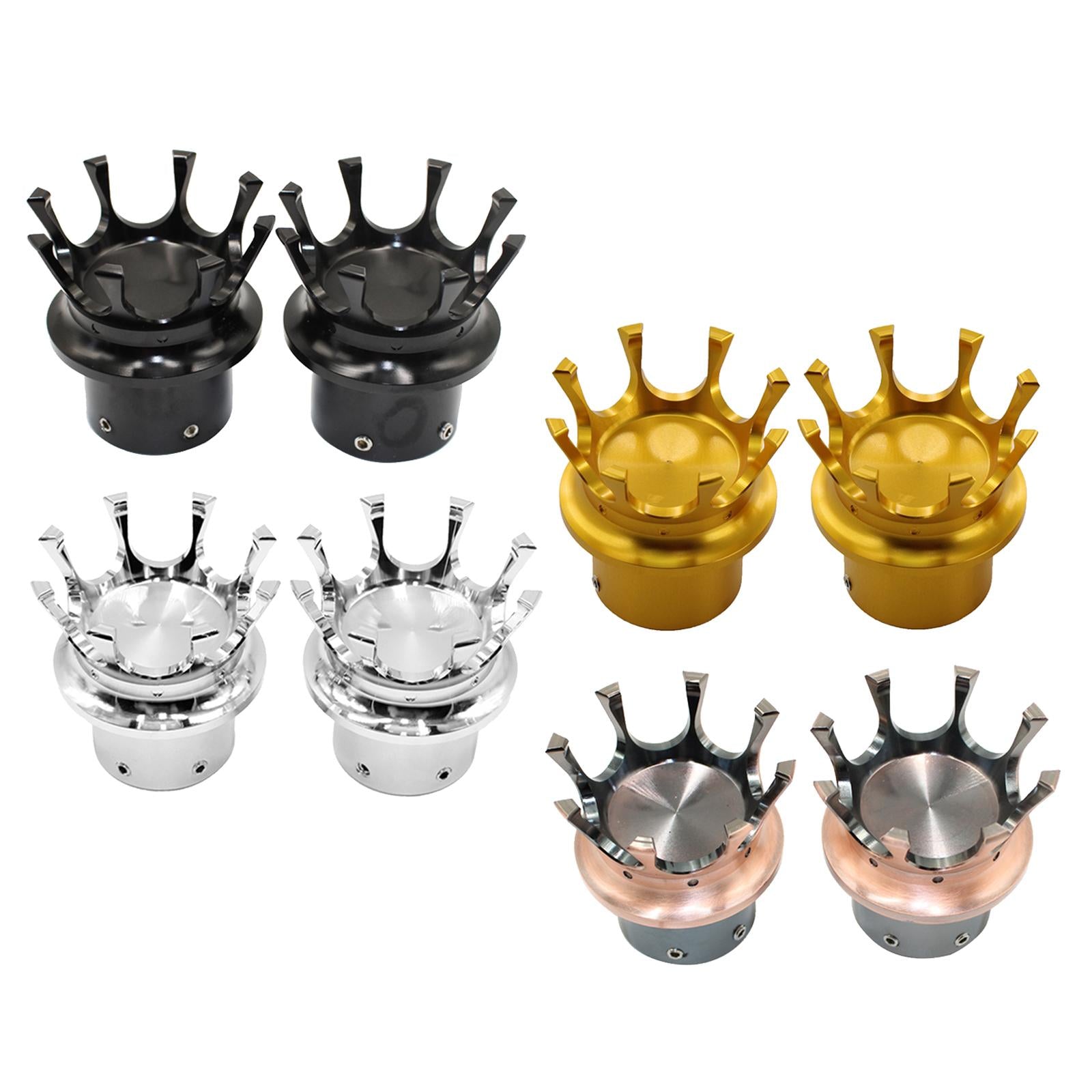 Motorcycle Front Axle Nut Cover Bolt Cap For Harley XL 883 1200 Gold