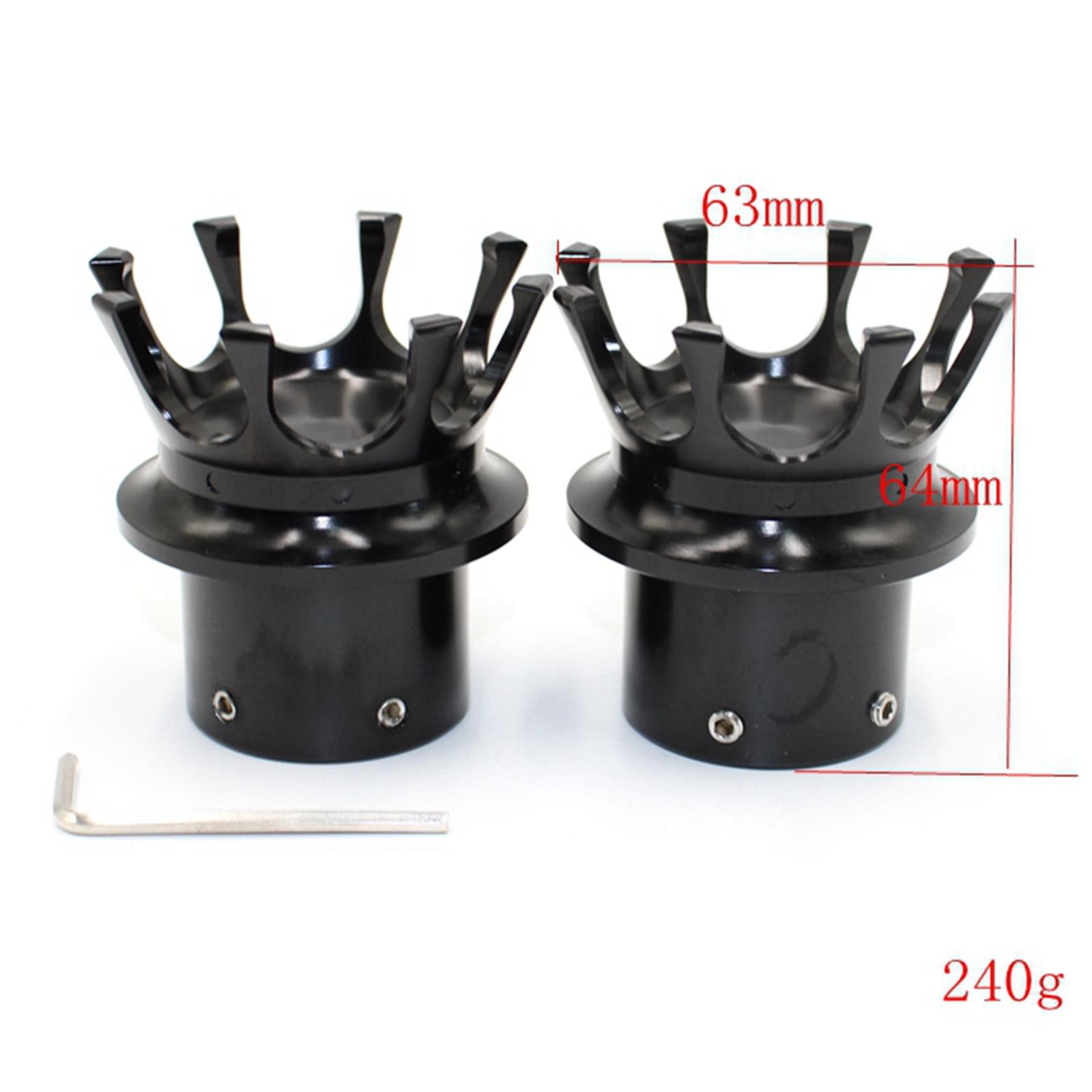 Motorcycle Front Axle Nut Cover Bolt Cap For Harley XL 883 1200 Black